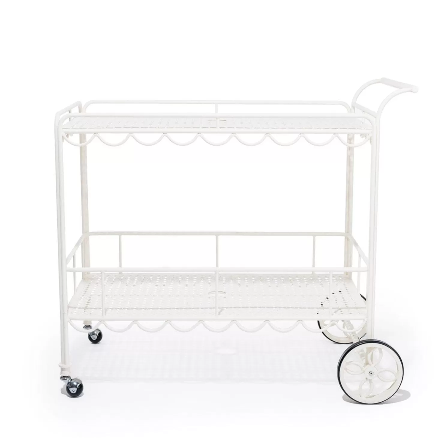 Al Fresco Bar Carts>Business & Pleasure Co. The Al Fresco Bar Cart - Antique White