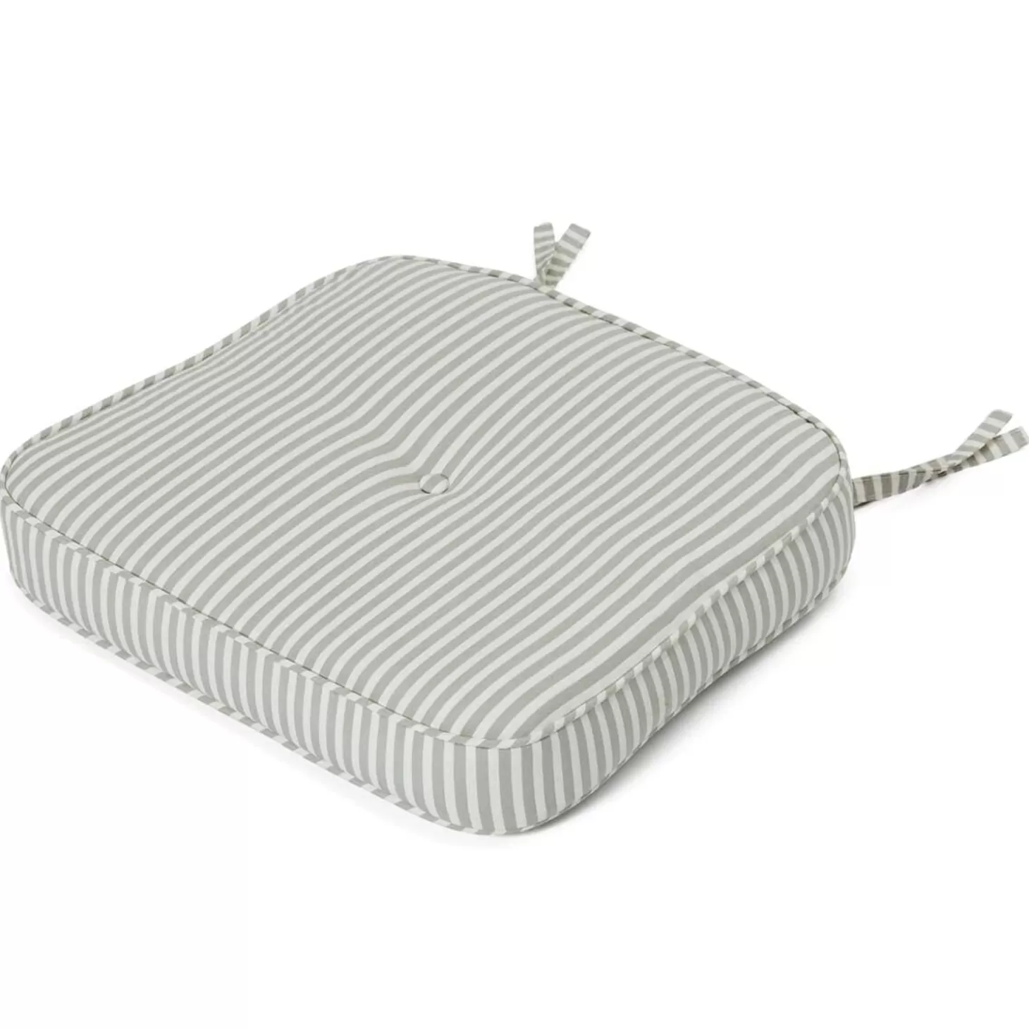 Al Fresco Dining Chairs>Business & Pleasure Co. The Al Fresco Chair Cushion - Lauren'S Sage Stripe