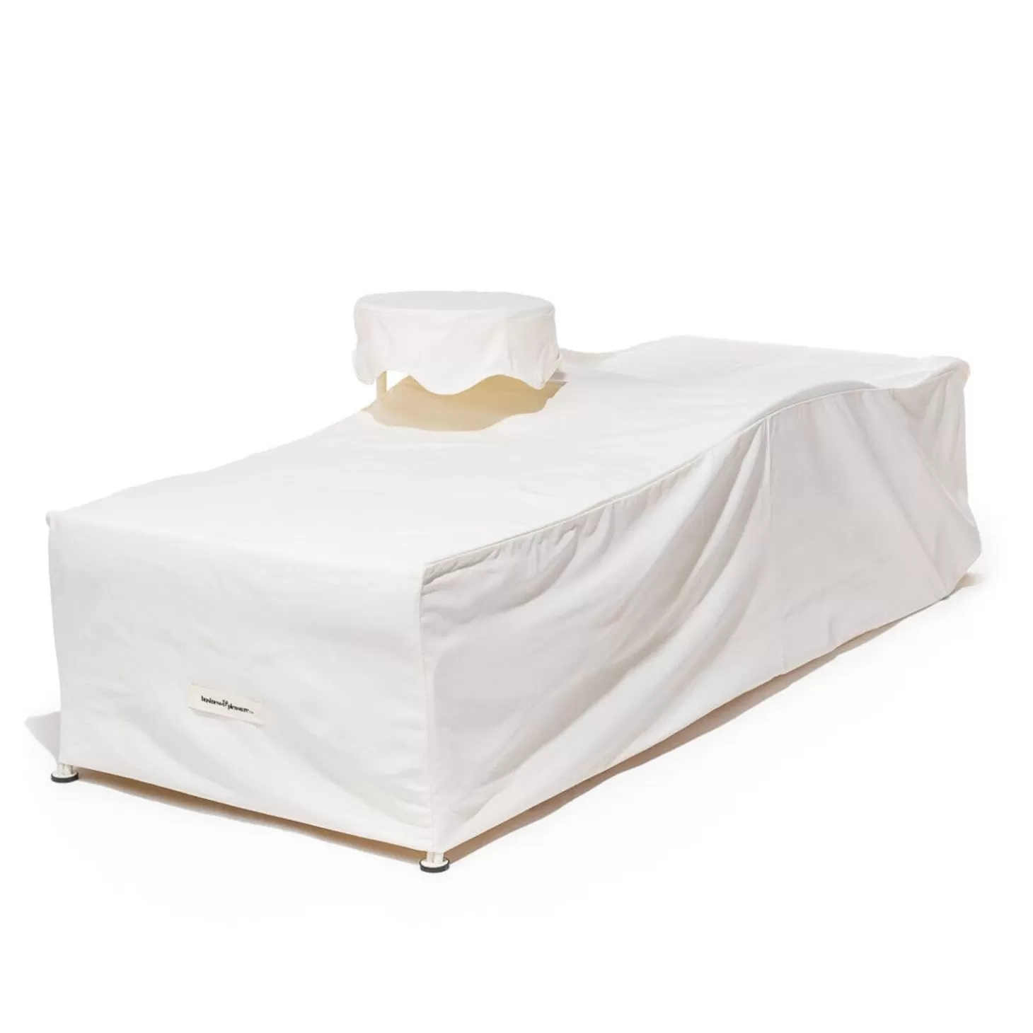 Al Fresco Sun Loungers>Business & Pleasure Co. The Al Fresco Sun Lounger Cover - Antique White