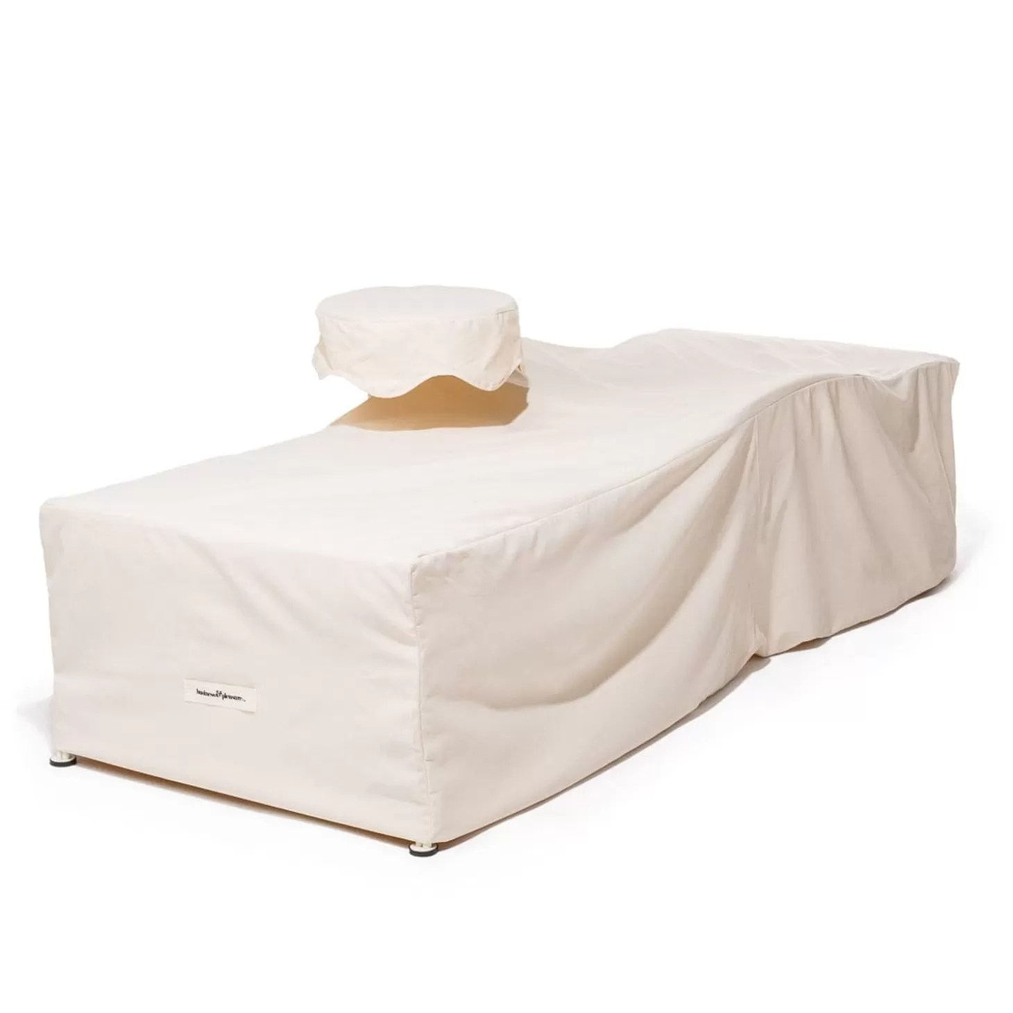 Al Fresco Sun Loungers>Business & Pleasure Co. The Al Fresco Sun Lounger Cover - Off White