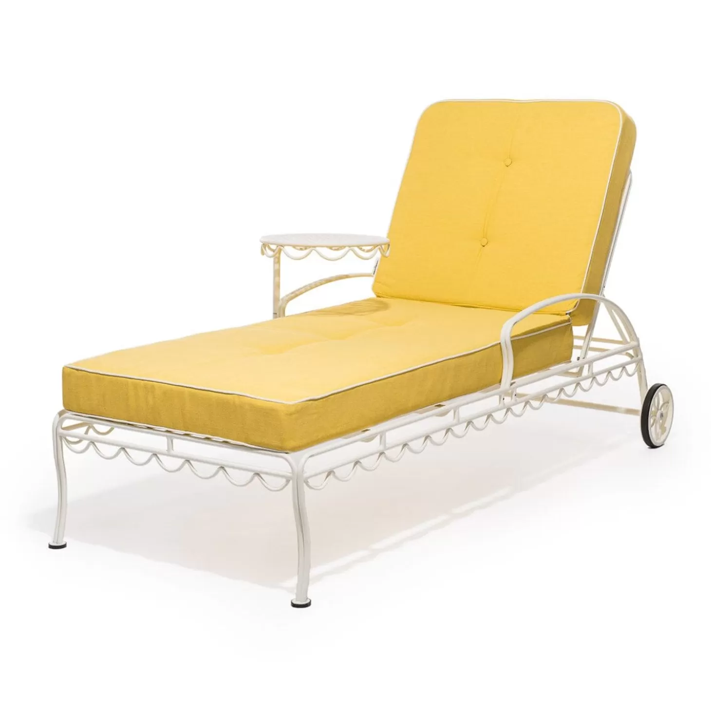 Chair Cushions>Business & Pleasure Co. The Al Fresco Sun Lounger Cushion - Rivie Mimosa