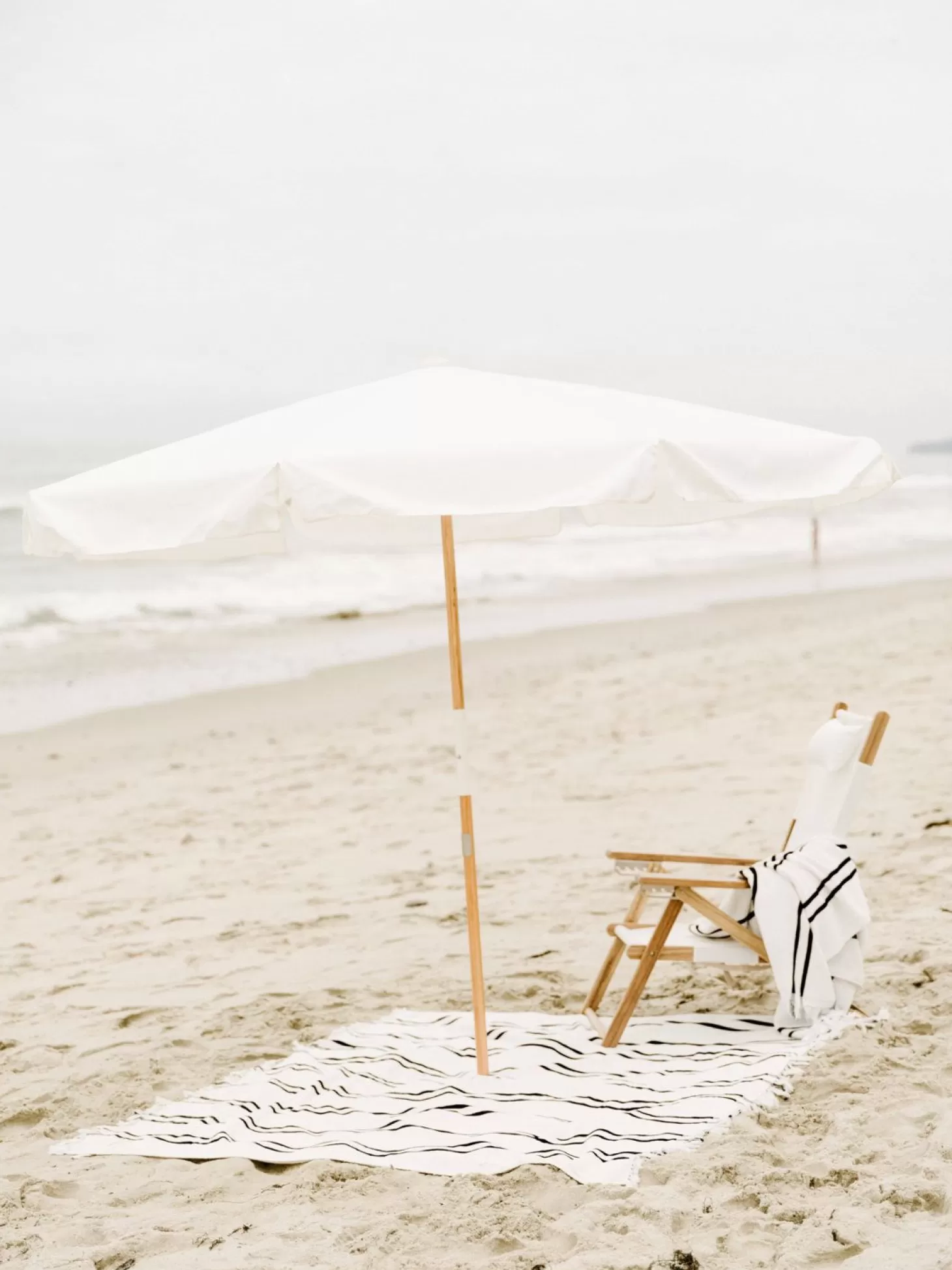 Amalfi Umbrellas>Business & Pleasure Co. The Amalfi Umbrella - Antique White