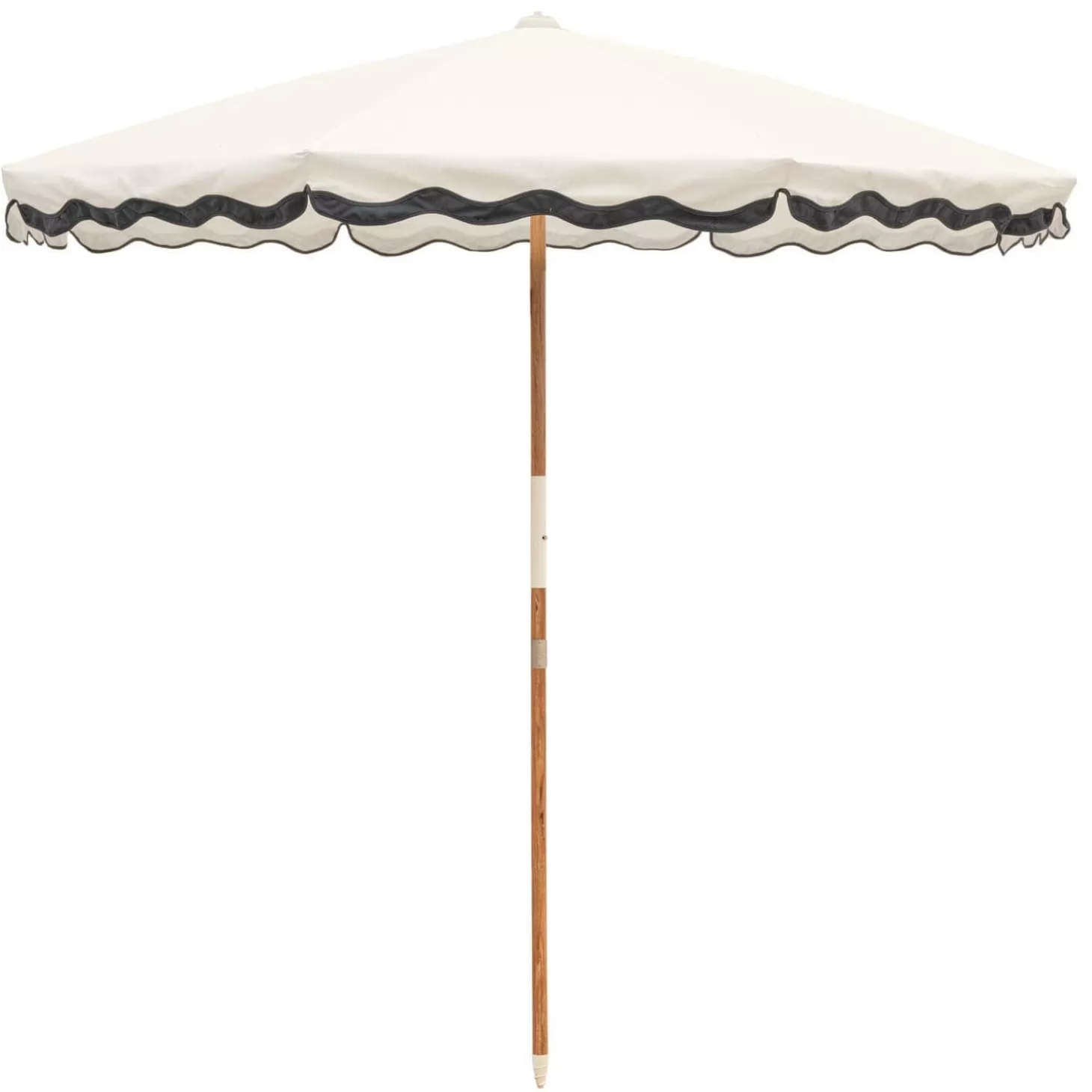 Amalfi Umbrellas>Business & Pleasure Co. The Amalfi Umbrella - Rivie White