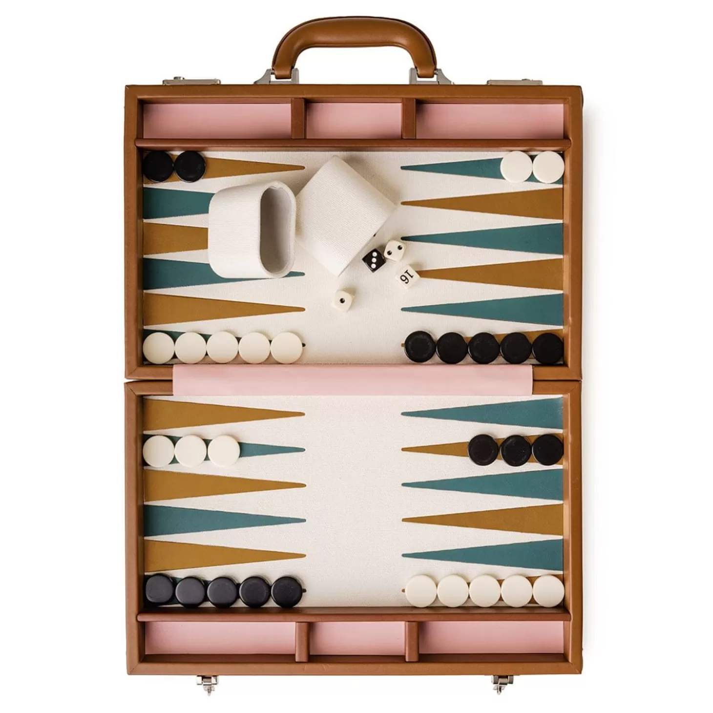 Games>Business & Pleasure Co. The Backgammon Set - Antique White