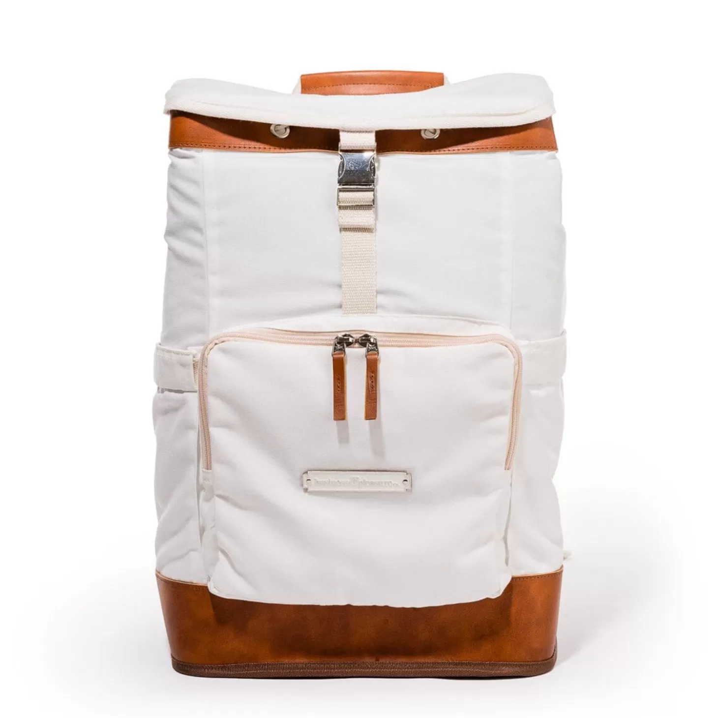 Backpack Coolers>Business & Pleasure Co. The Backpack Cooler - Rivie White