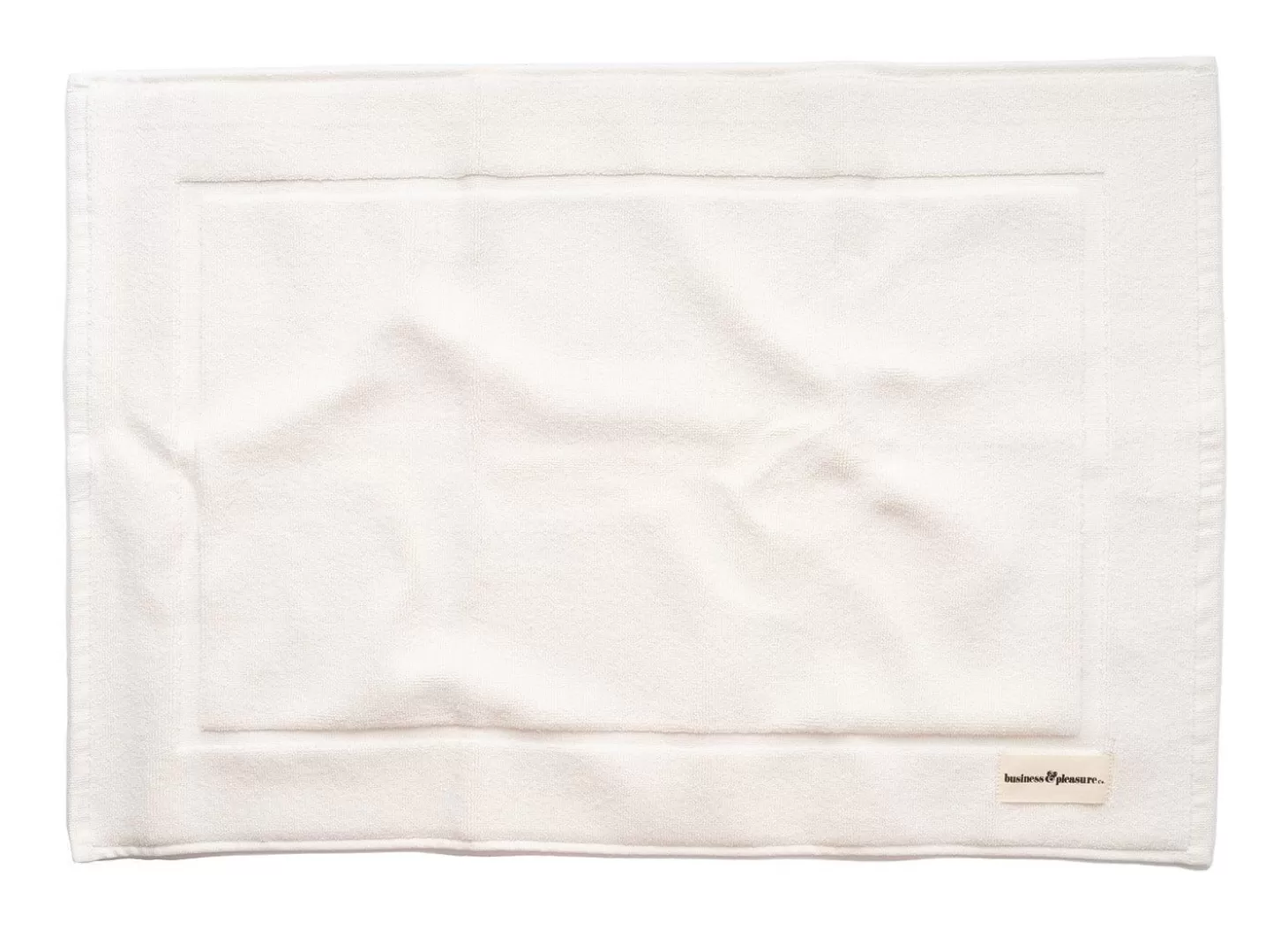 Bath Mats>Business & Pleasure Co. The Bath Mat - Antique White