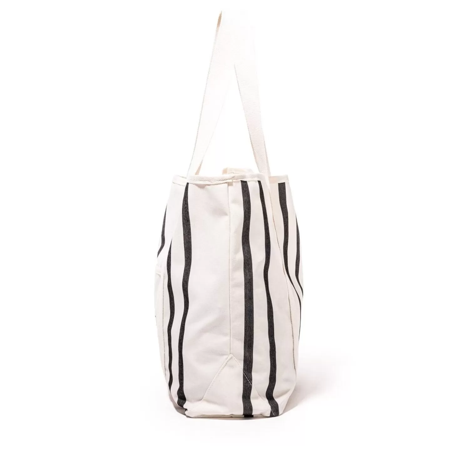 Beach Bags>Business & Pleasure Co. The Beach Bag - Malibu Black Stripe