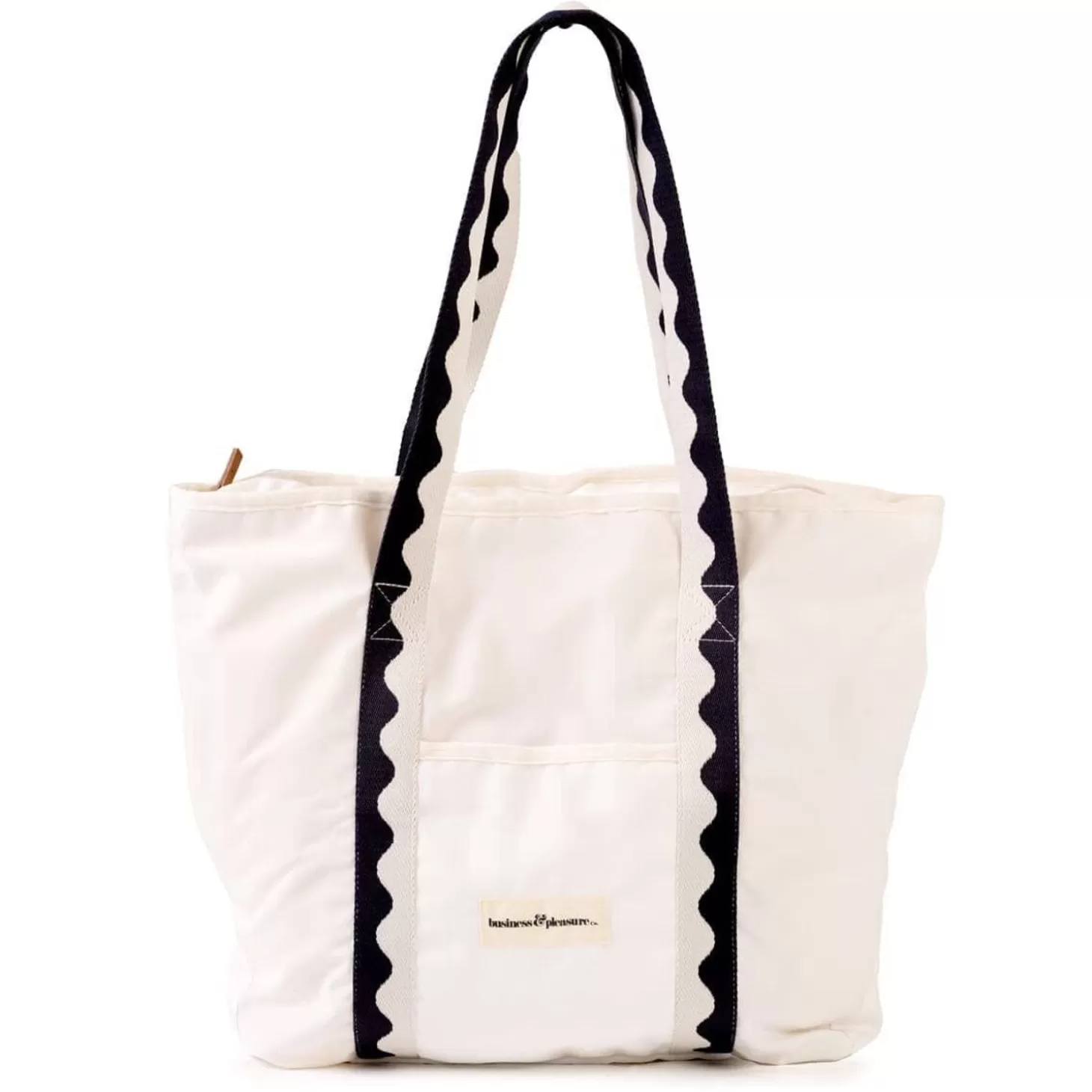 Beach Bags>Business & Pleasure Co. The Beach Bag - Rivie White