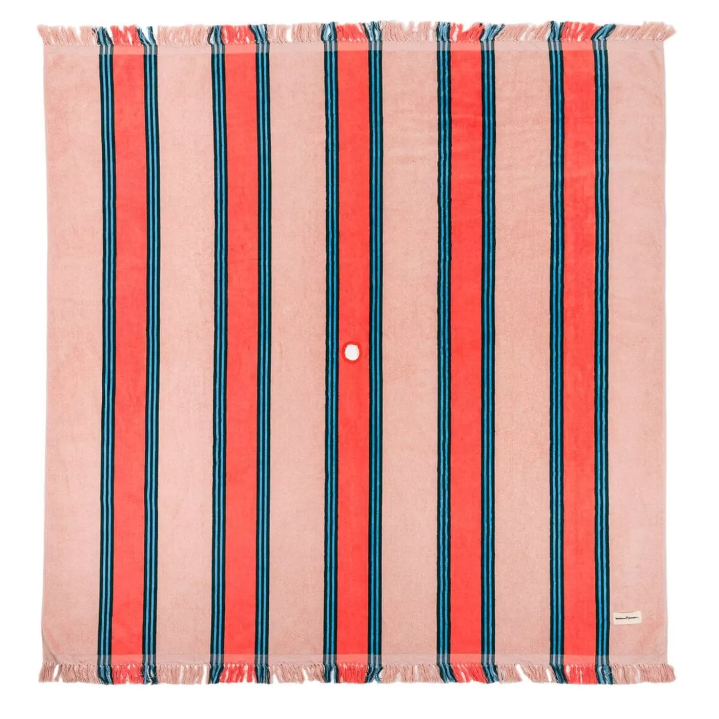 Beach Blankets>Business & Pleasure Co. The Beach Blanket - Bistro Dusty Pink Stripe