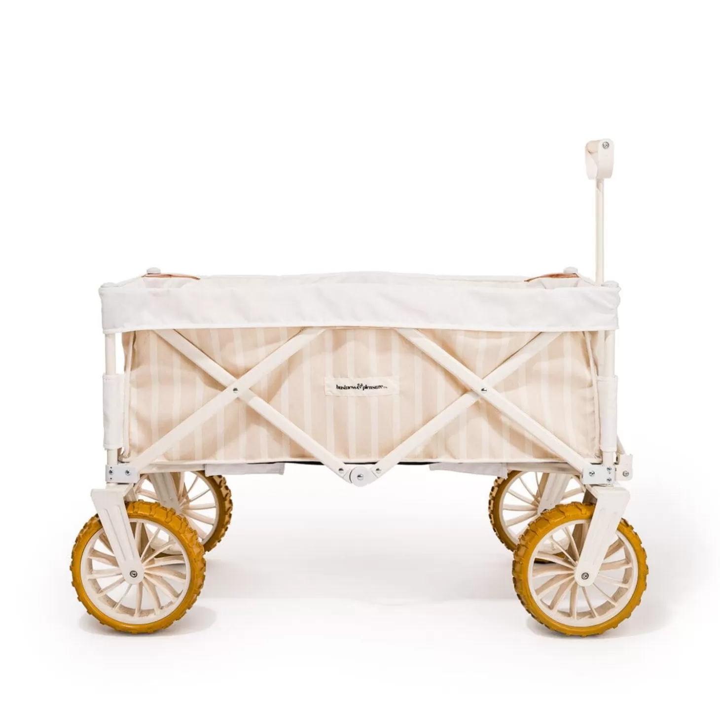 Beach Cart>Business & Pleasure Co. The Beach Cart - Monaco Natural Stripe