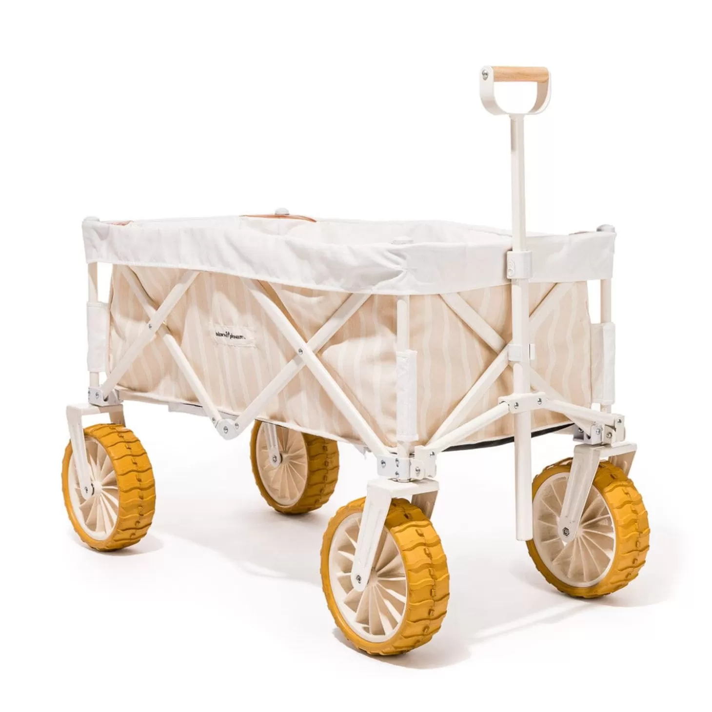 Beach Cart>Business & Pleasure Co. The Beach Cart - Monaco Natural Stripe