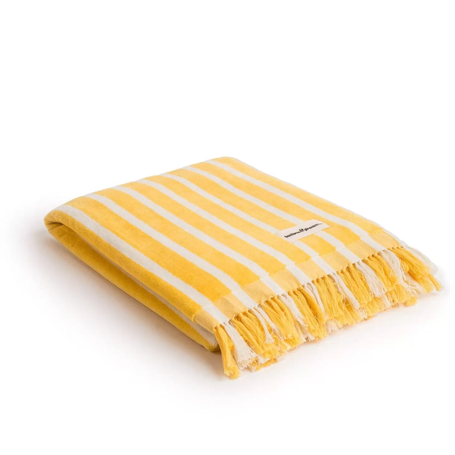 Beach Towels>Business & Pleasure Co. The Beach Towel - Monaco Mimosa Stripe