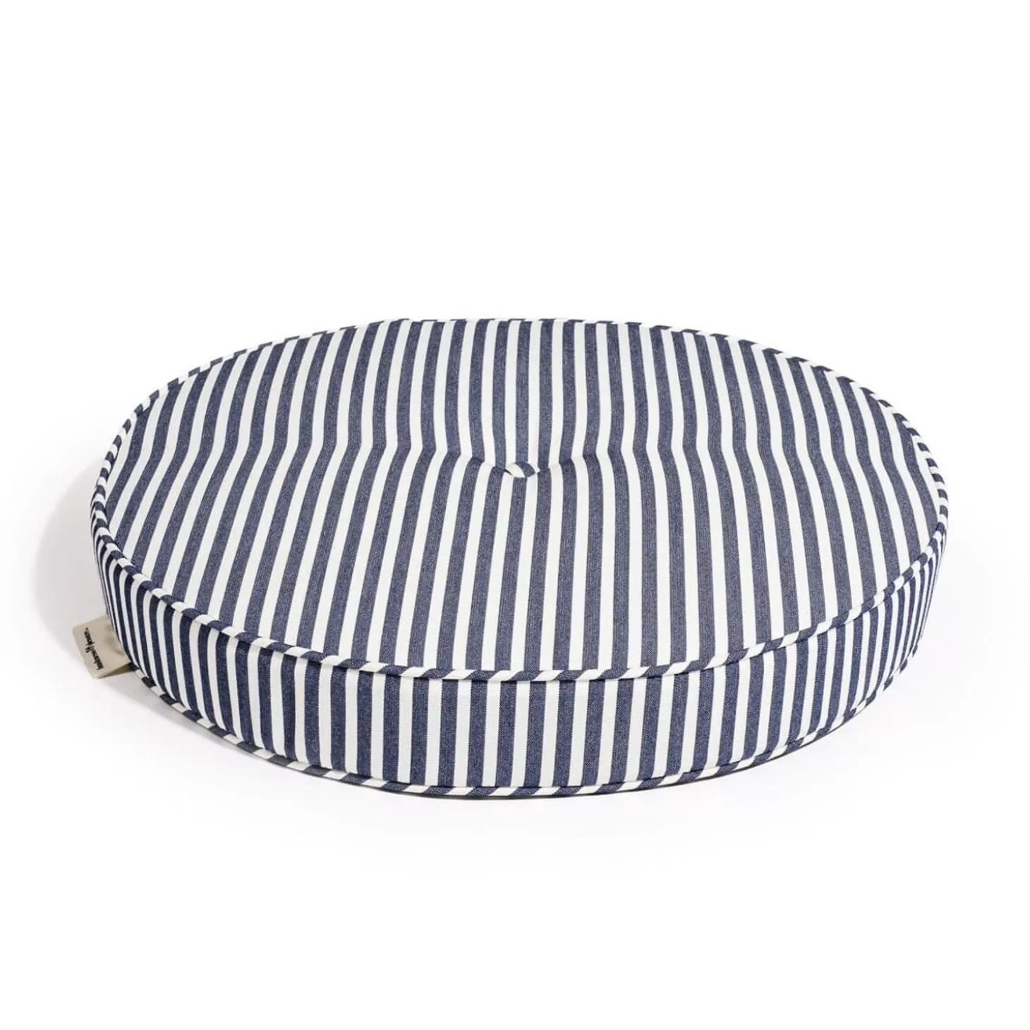 Outdoor Cushions>Business & Pleasure Co. The Circular Pillow - Laurens Navy Stripe