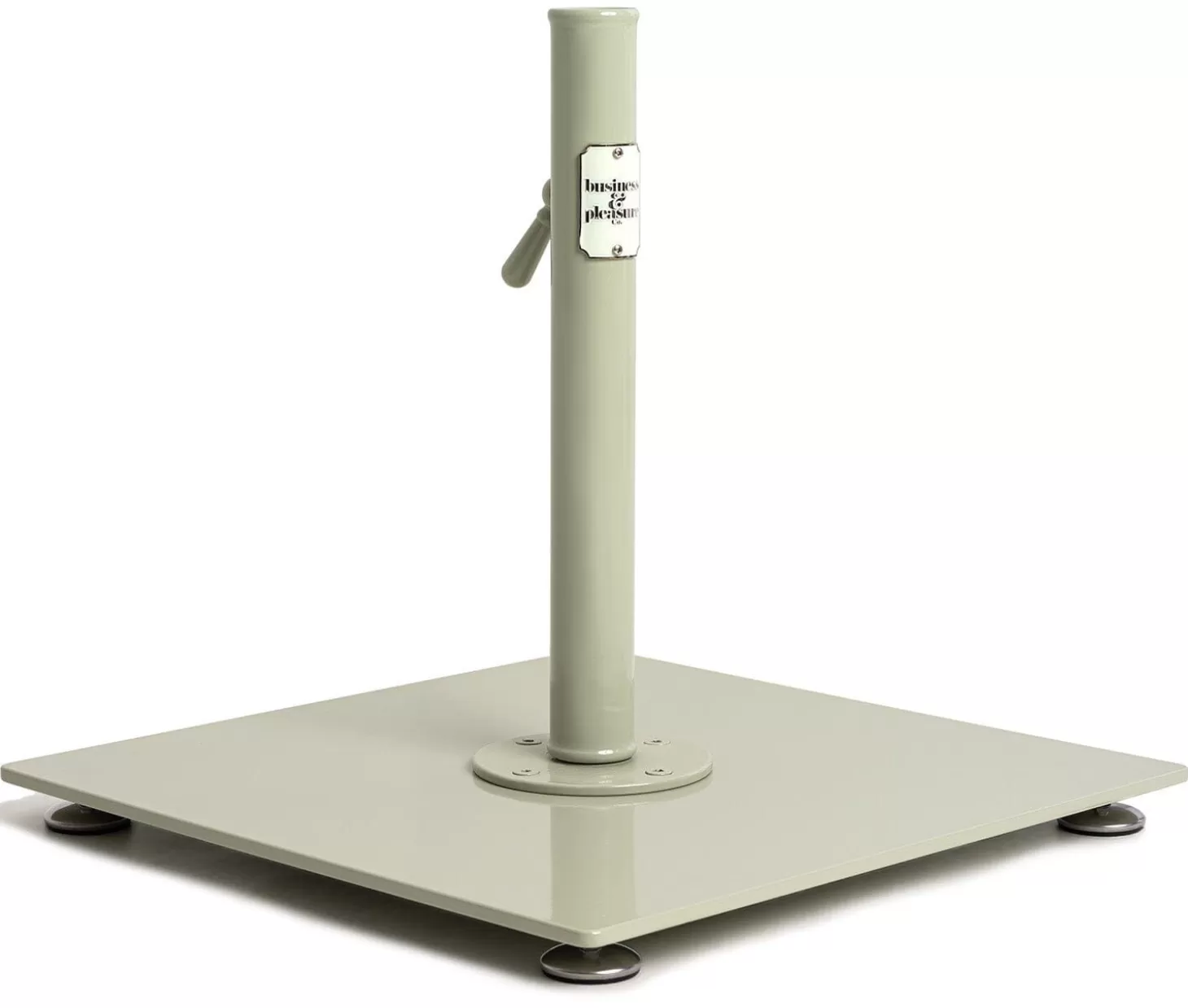 Umbrella Bases>Business & Pleasure Co. The Classic Base - 35 Lbs - Sage Green