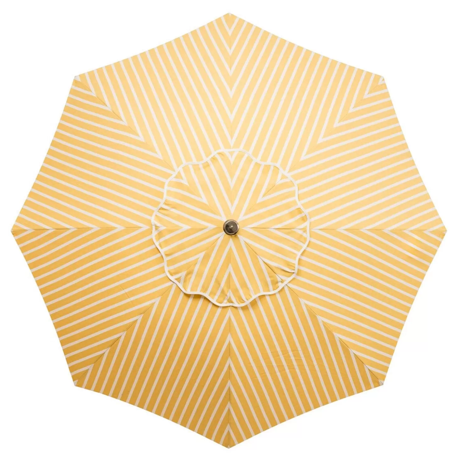 Club Umbrellas>Business & Pleasure Co. The Club Umbrella - Monaco Mimosa Stripe