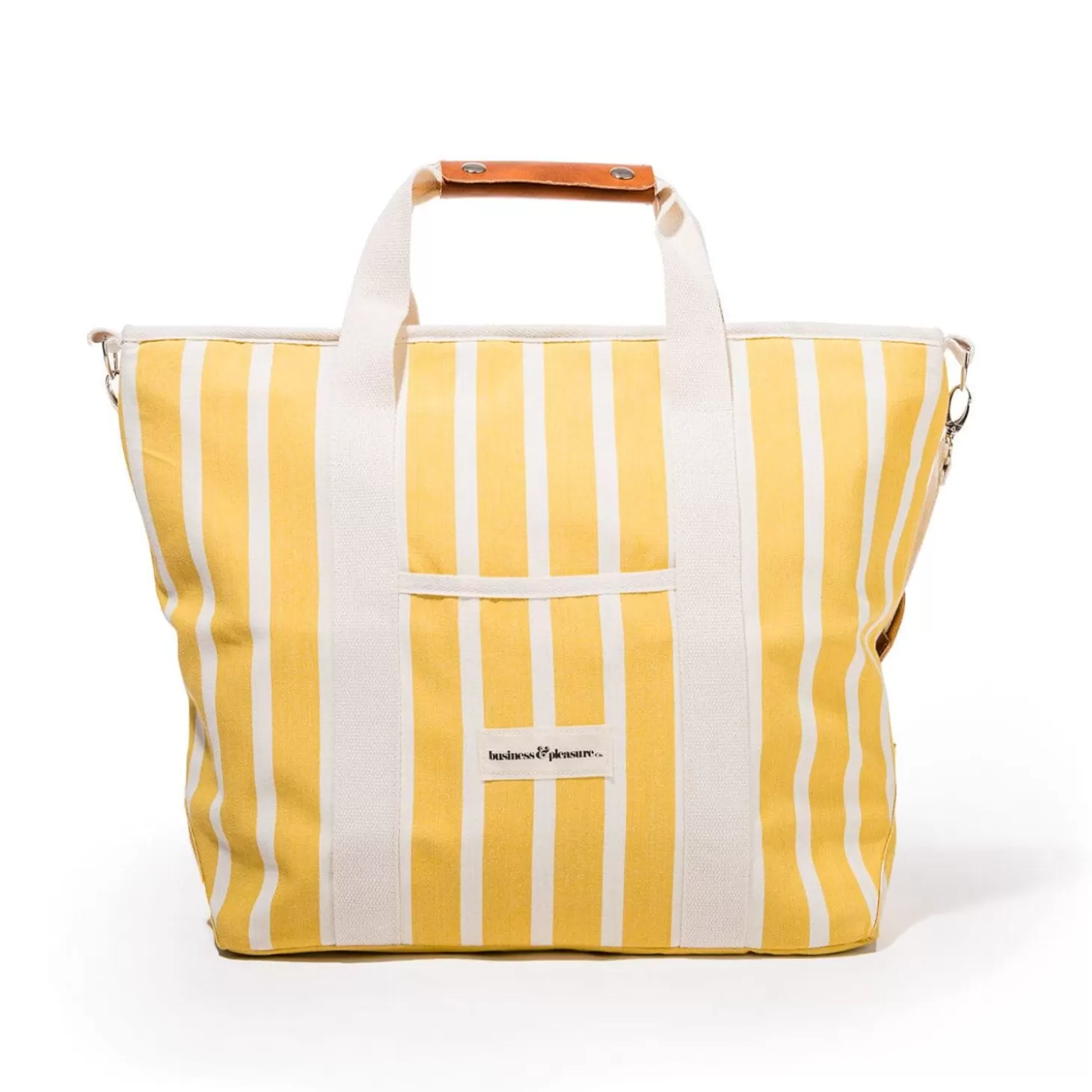 Cooler Tote Bags>Business & Pleasure Co. The Cooler Tote Bag - Monaco Mimosa Stripe