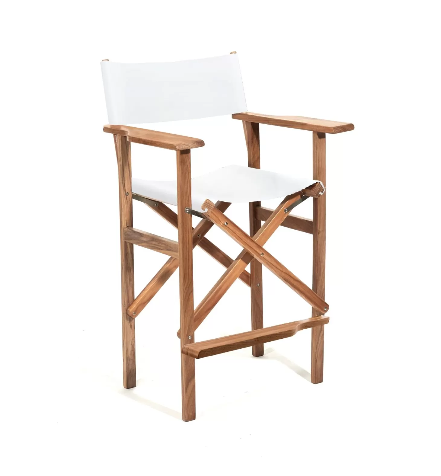 Directors Chairs>Business & Pleasure Co. The Directors Chair - Bar Height - Antique White