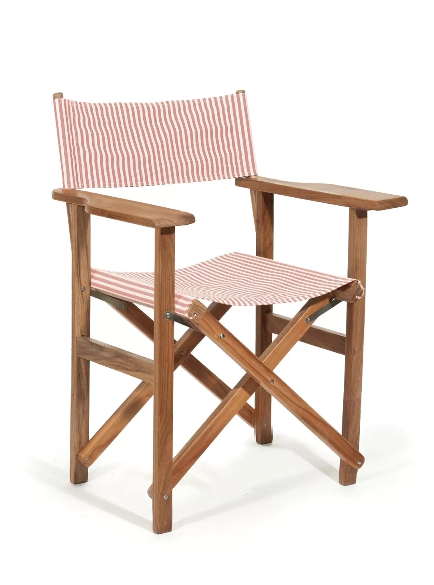 Directors Chairs>Business & Pleasure Co. The Directors Chair - Table Height - Lauren'S Pink Stripe