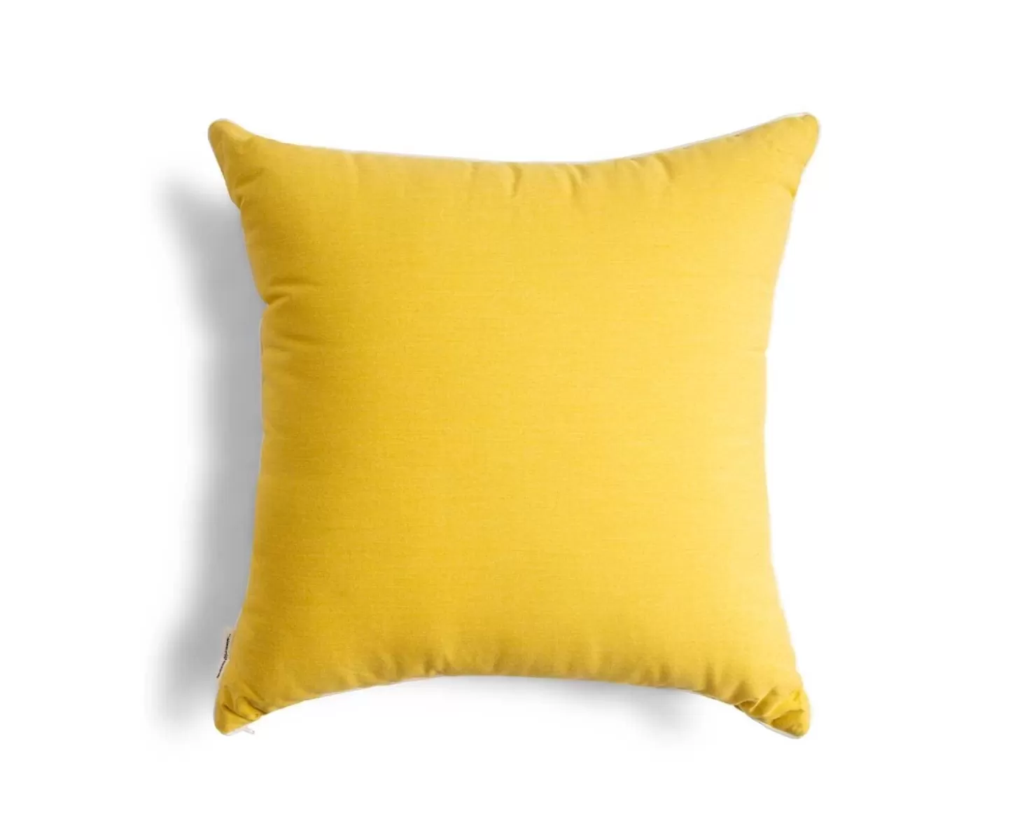 Outdoor Cushions>Business & Pleasure Co. The Euro Throw Pillow - Rivie Mimosa