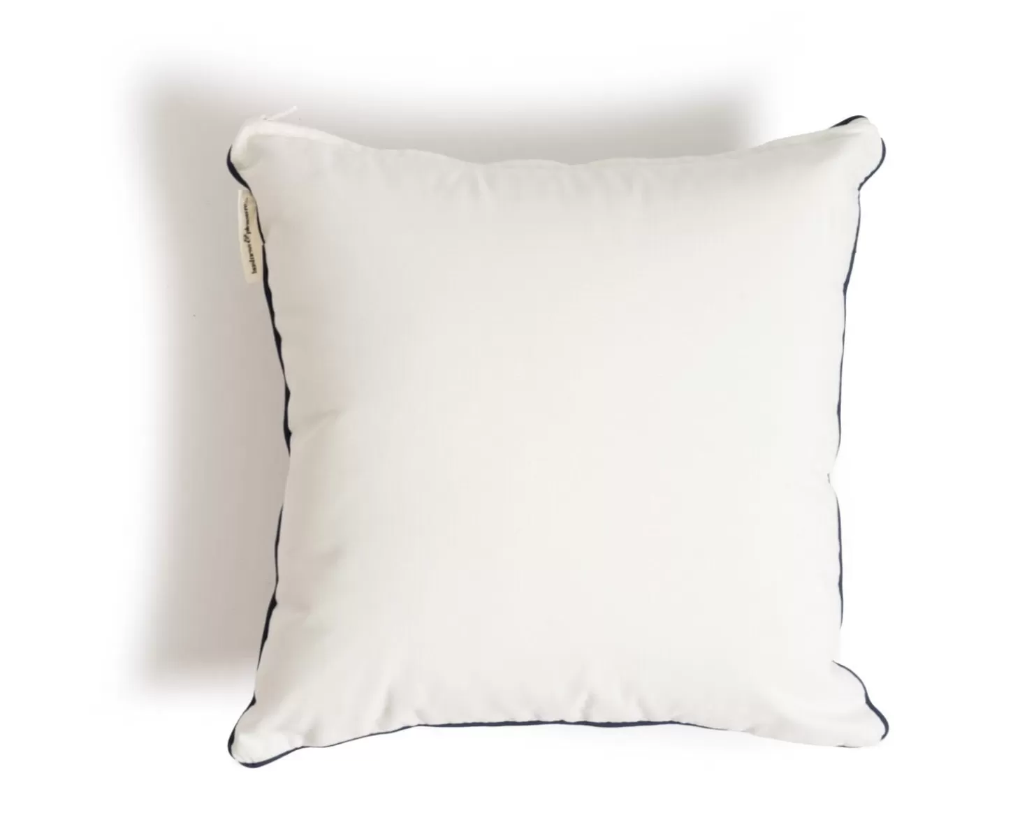 Outdoor Cushions>Business & Pleasure Co. The Euro Throw Pillow - Rivie White