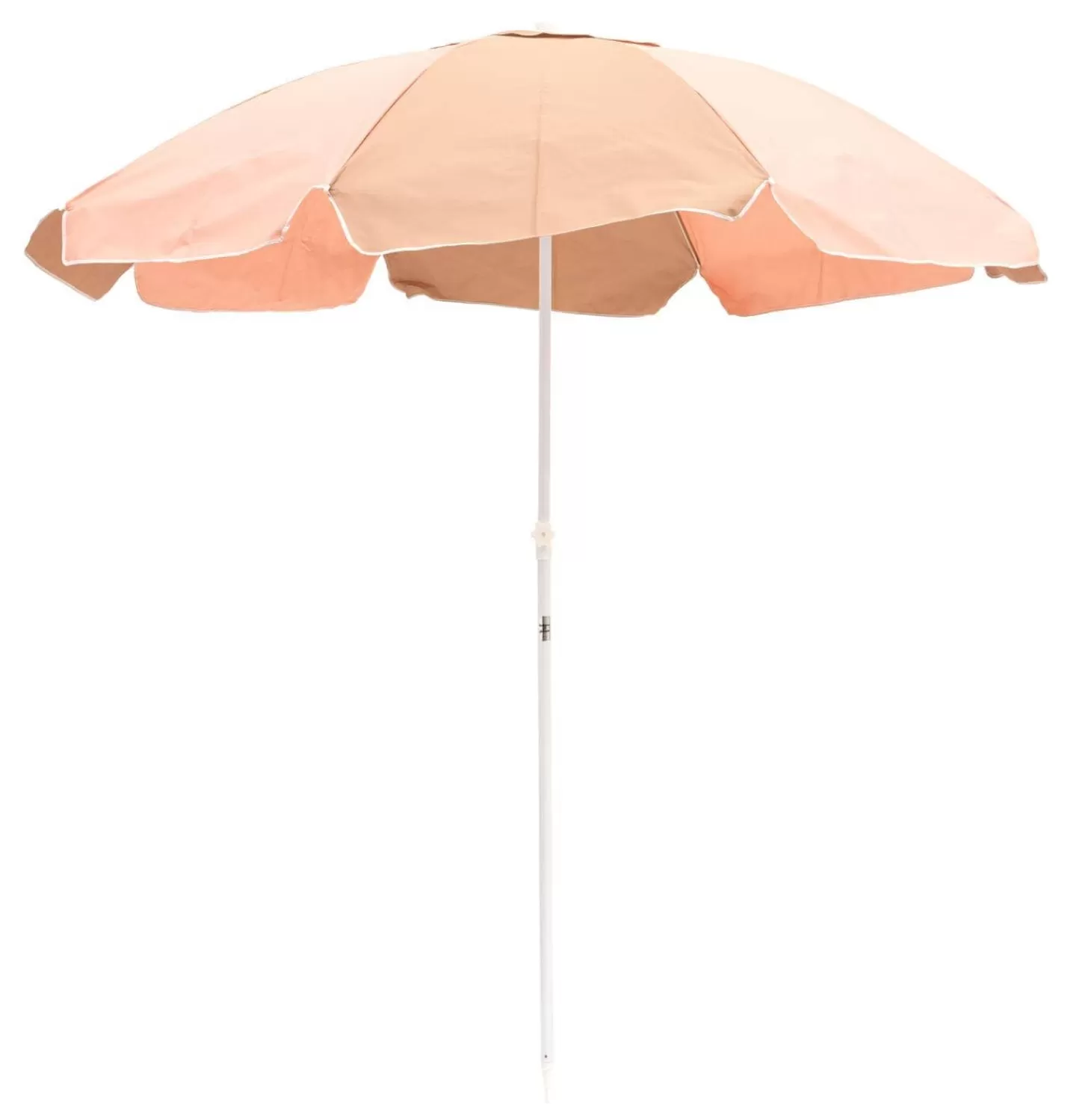 Family Beach Umbrellas>Business & Pleasure Co. The Family Beach Umbrella - 70'S Panel Sand Pink