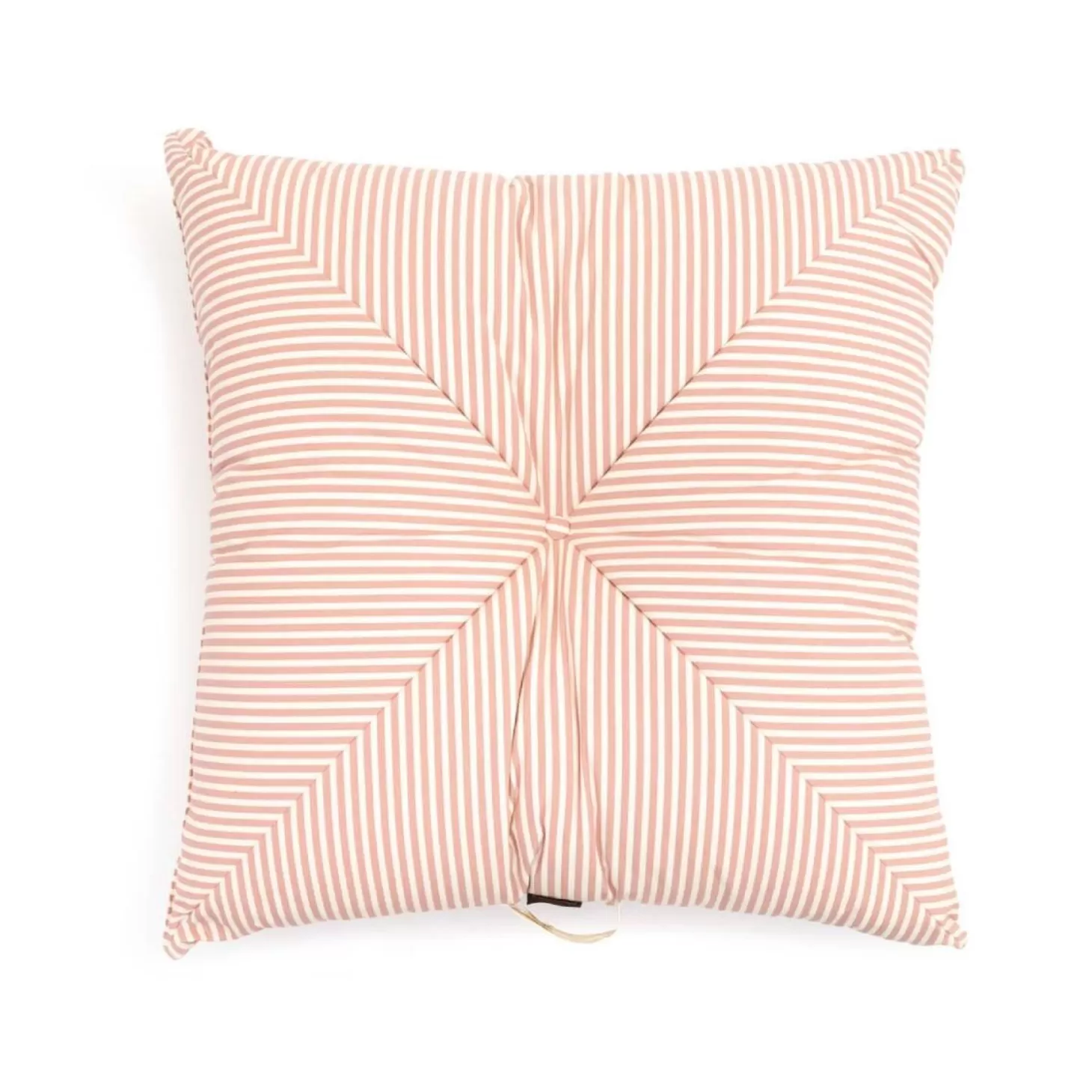 Outdoor Cushions>Business & Pleasure Co. The Floor Pillow - Lauren'S Pink Stripe