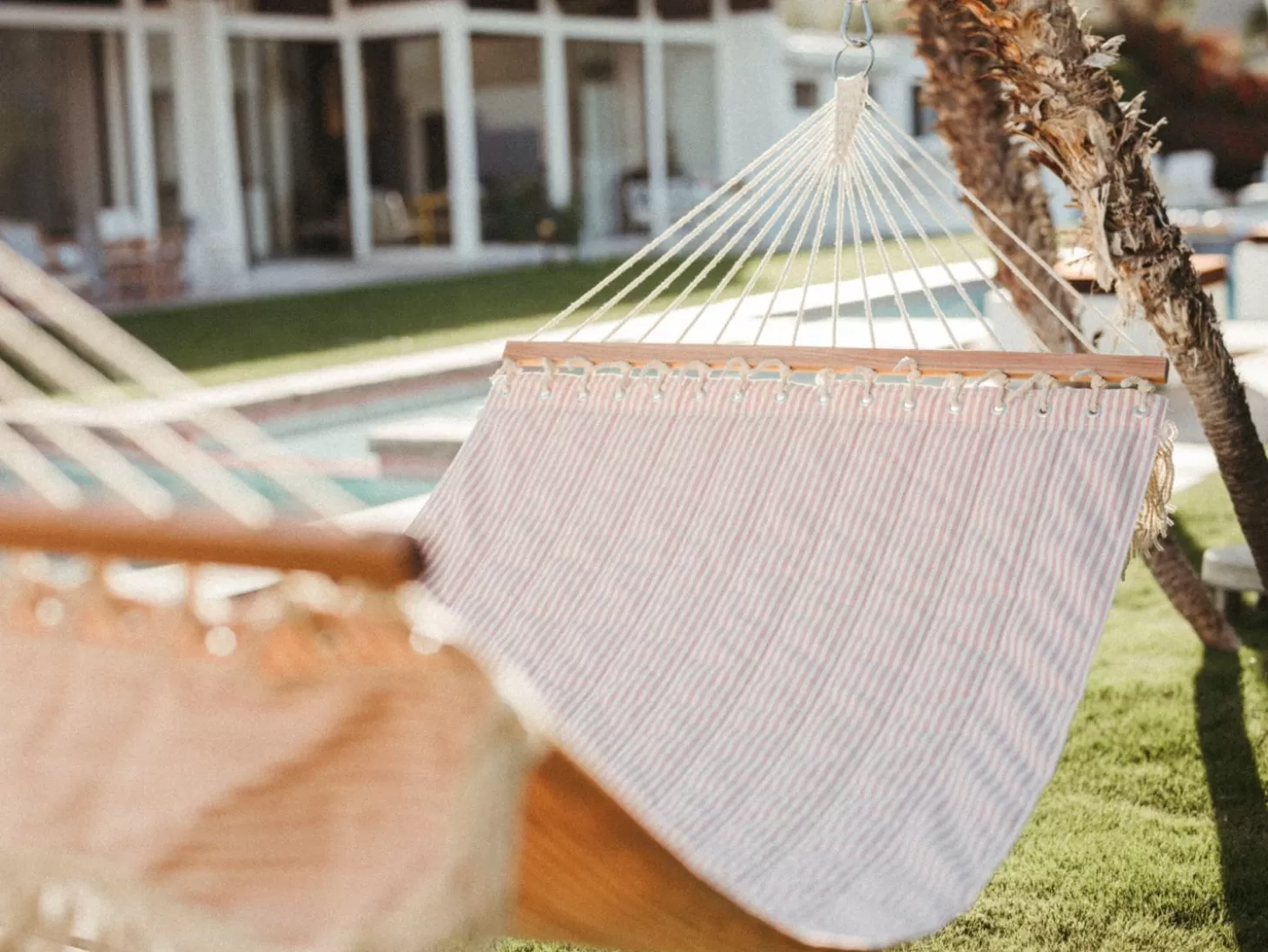 Hammocks>Business & Pleasure Co. The Hammock - Lauren'S Pink Stripe