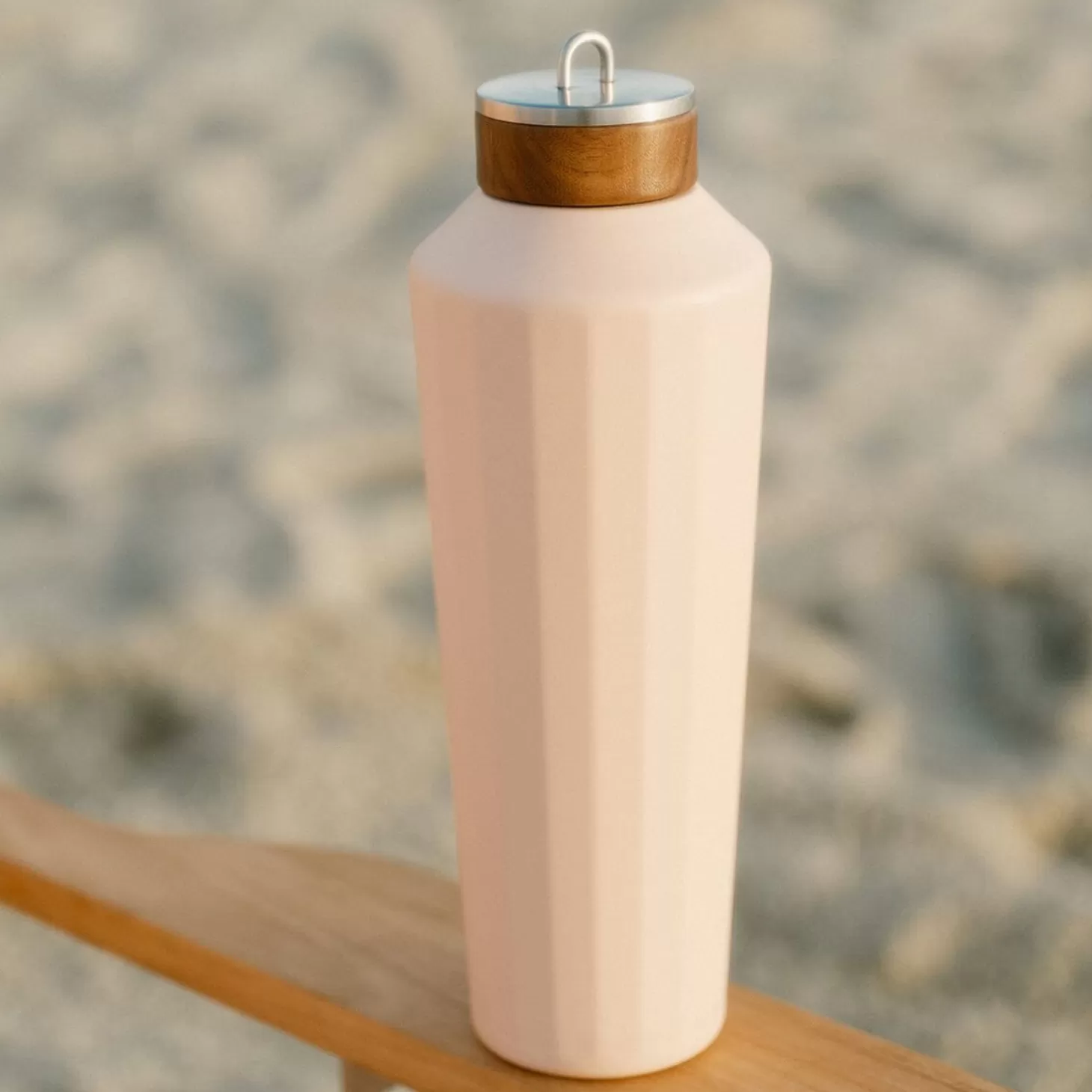 Drinkware>Business & Pleasure Co. The Hemingway Drinkware - Flask - Dusty Pink - 25 Oz