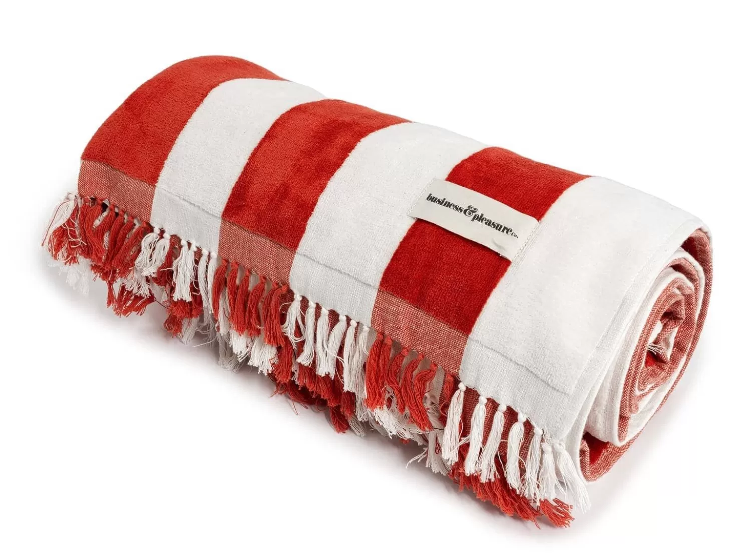 Beach Blankets>Business & Pleasure Co. The Holiday Beach Blanket - Le Sirenuse Capri Stripe