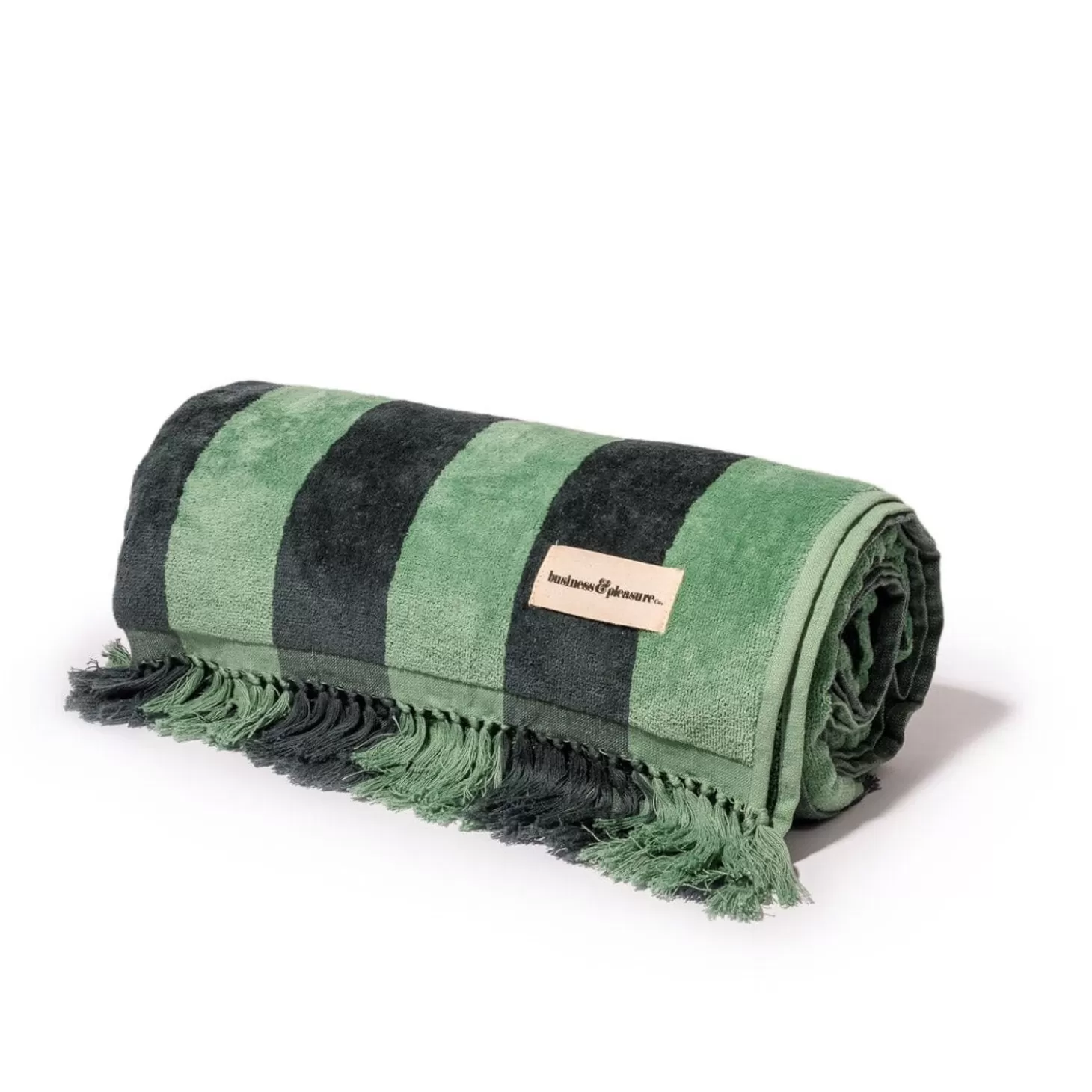 Beach Blankets>Business & Pleasure Co. The Holiday Beach Blanket - 70'S Green