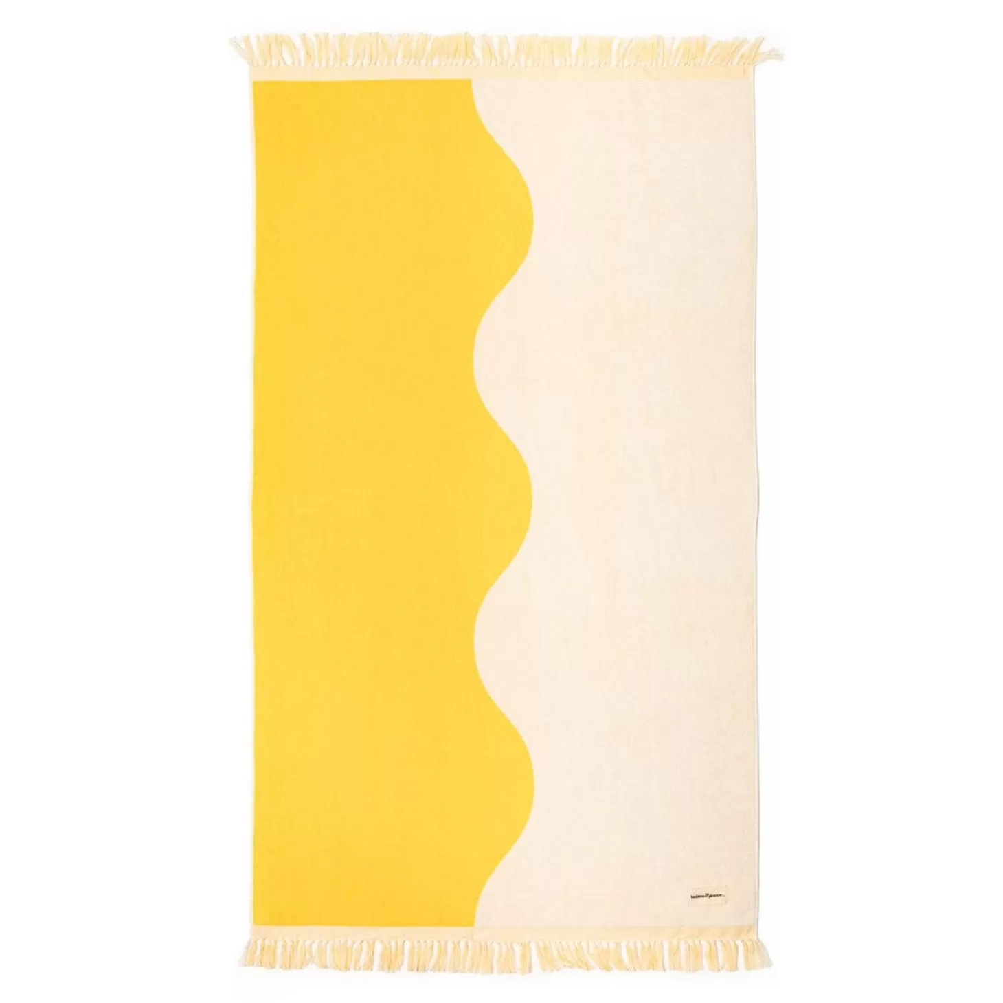 Beach Towels>Business & Pleasure Co. The Holiday Beach Towel - Ocean Mimosa Stripe