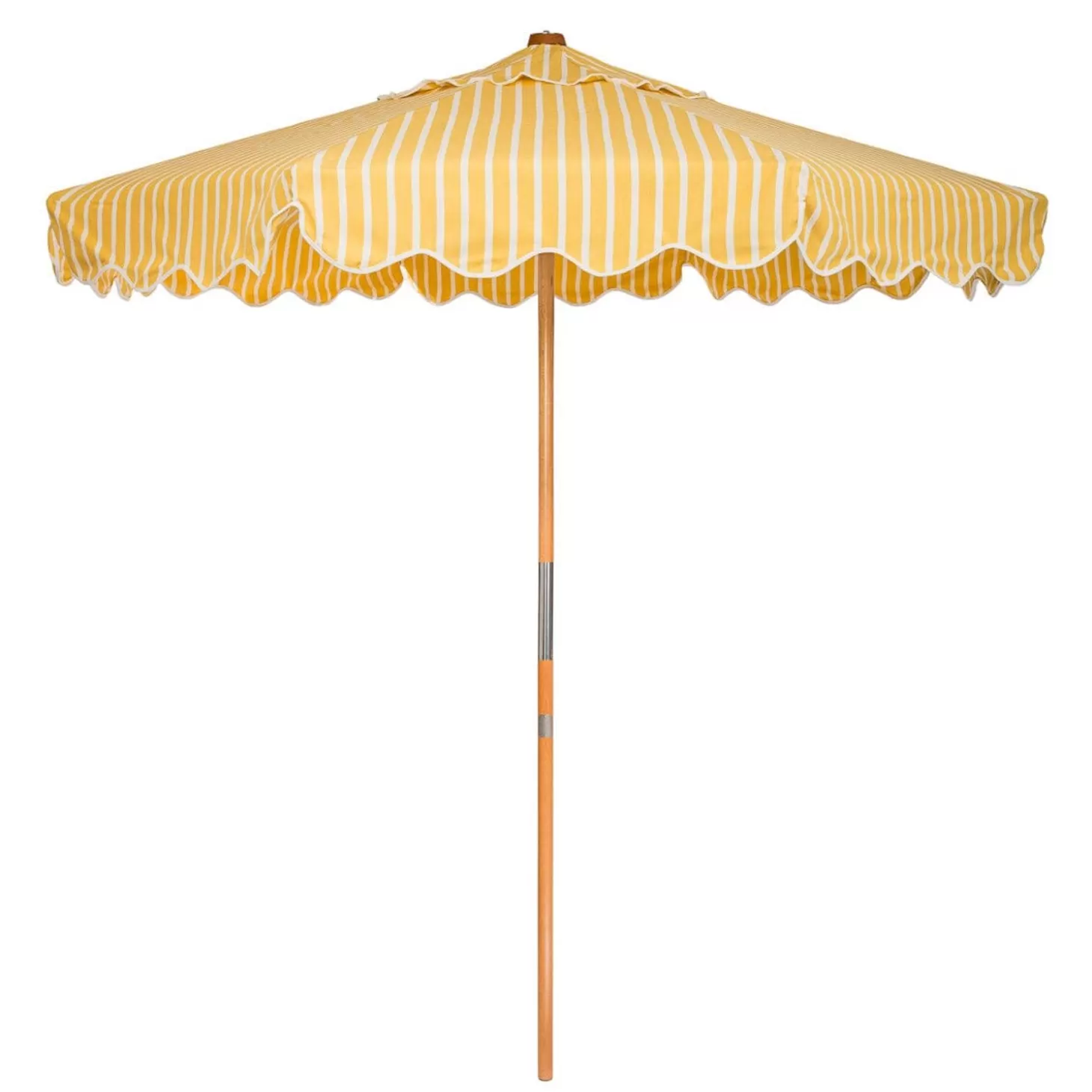 Market Umbrellas>Business & Pleasure Co. The Market Umbrella - Monaco Mimosa Stripe