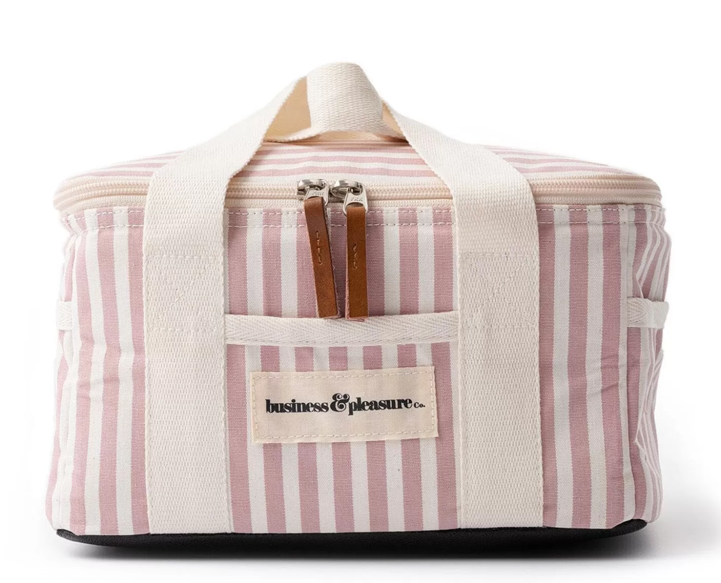 Mini Cooler Bags>Business & Pleasure Co. The Mini Cooler Bag - Lauren'S Pink Stripe