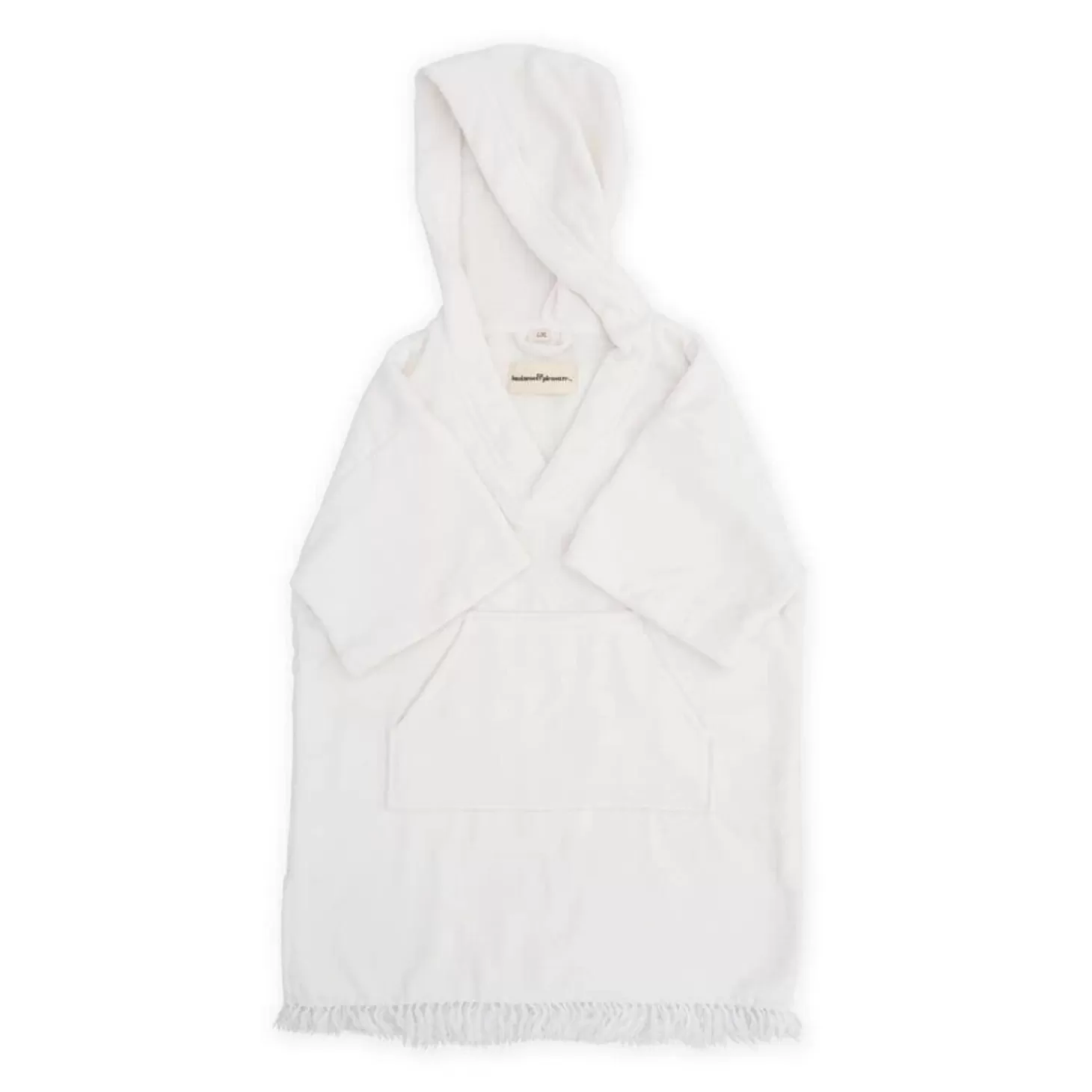 Apparel>Business & Pleasure Co. The Mini Poncho - Antique White