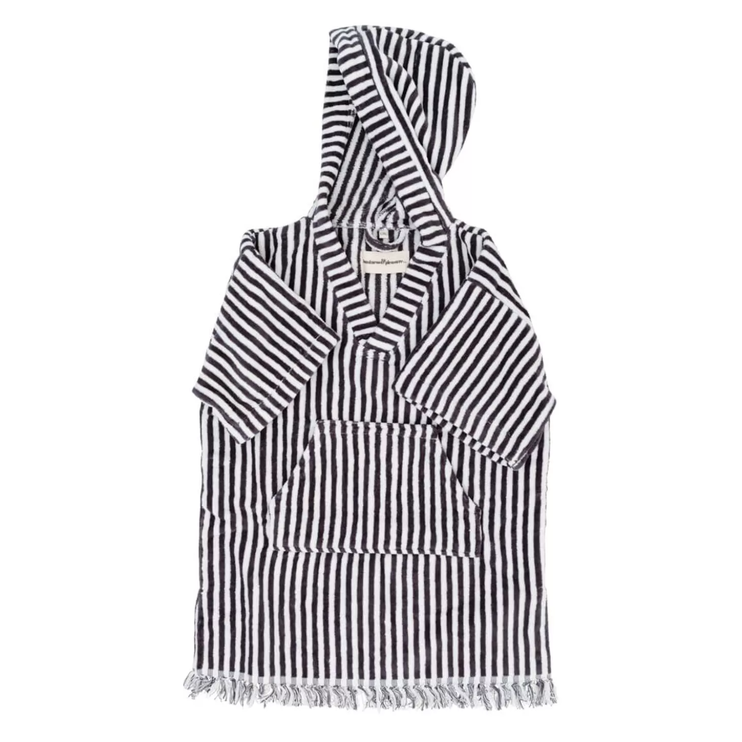 Apparel>Business & Pleasure Co. The Mini Poncho - Lauren'S Navy Stripe