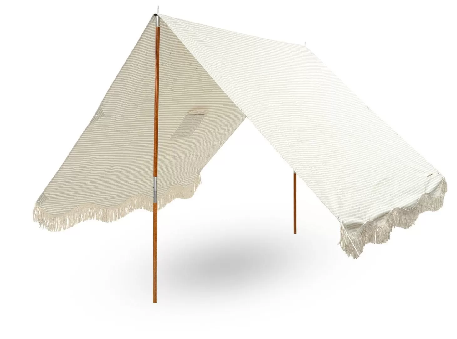 Cabanas & Tents>Business & Pleasure Co. The Premium Beach Tent - Lauren'S Sage Stripe