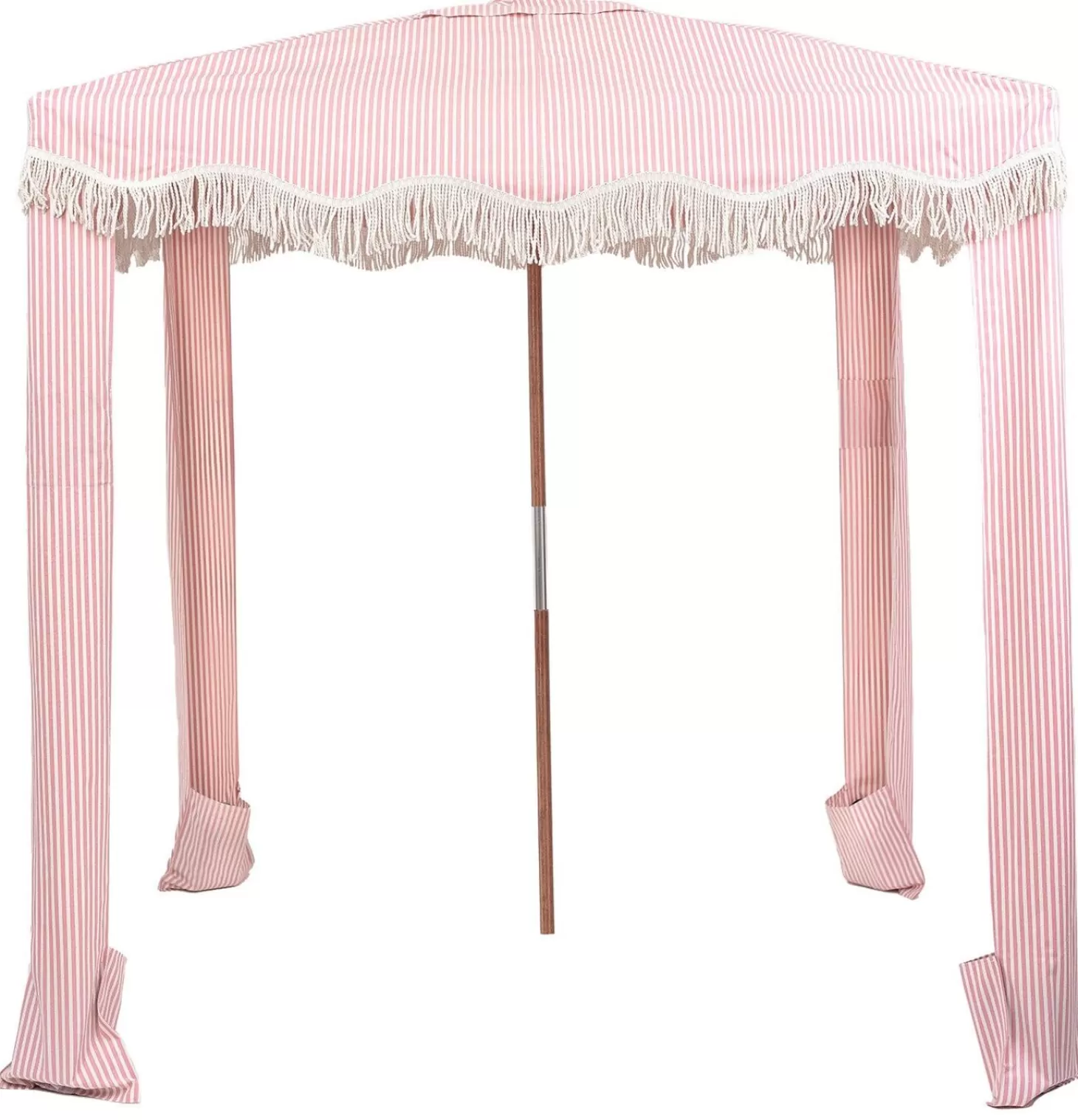 Cabanas & Tents>Business & Pleasure Co. The Premium Cabana - Lauren'S Pink Stripe