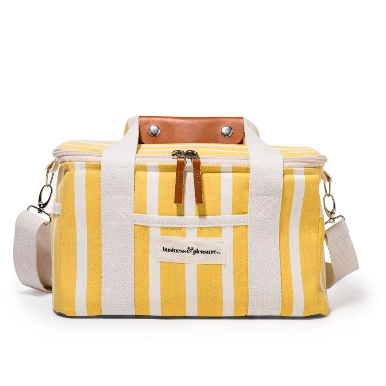 Premium Cooler Bags>Business & Pleasure Co. The Premium Cooler Bag - Monaco Mimosa Stripe