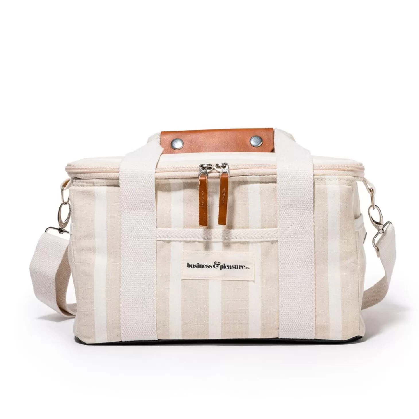 Premium Cooler Bags>Business & Pleasure Co. The Premium Cooler Bag - Monaco Natural Stripe