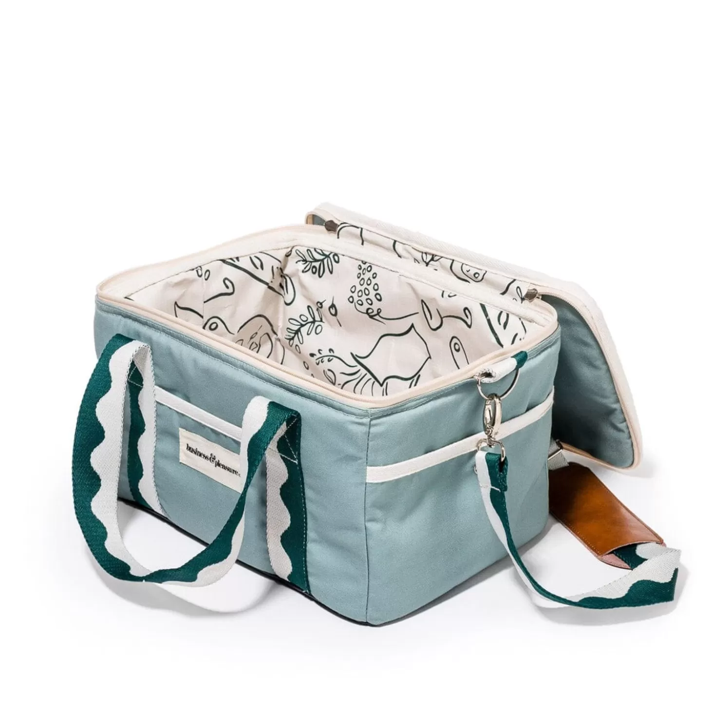 Premium Cooler Bags>Business & Pleasure Co. The Premium Cooler Bag - Rivie Green