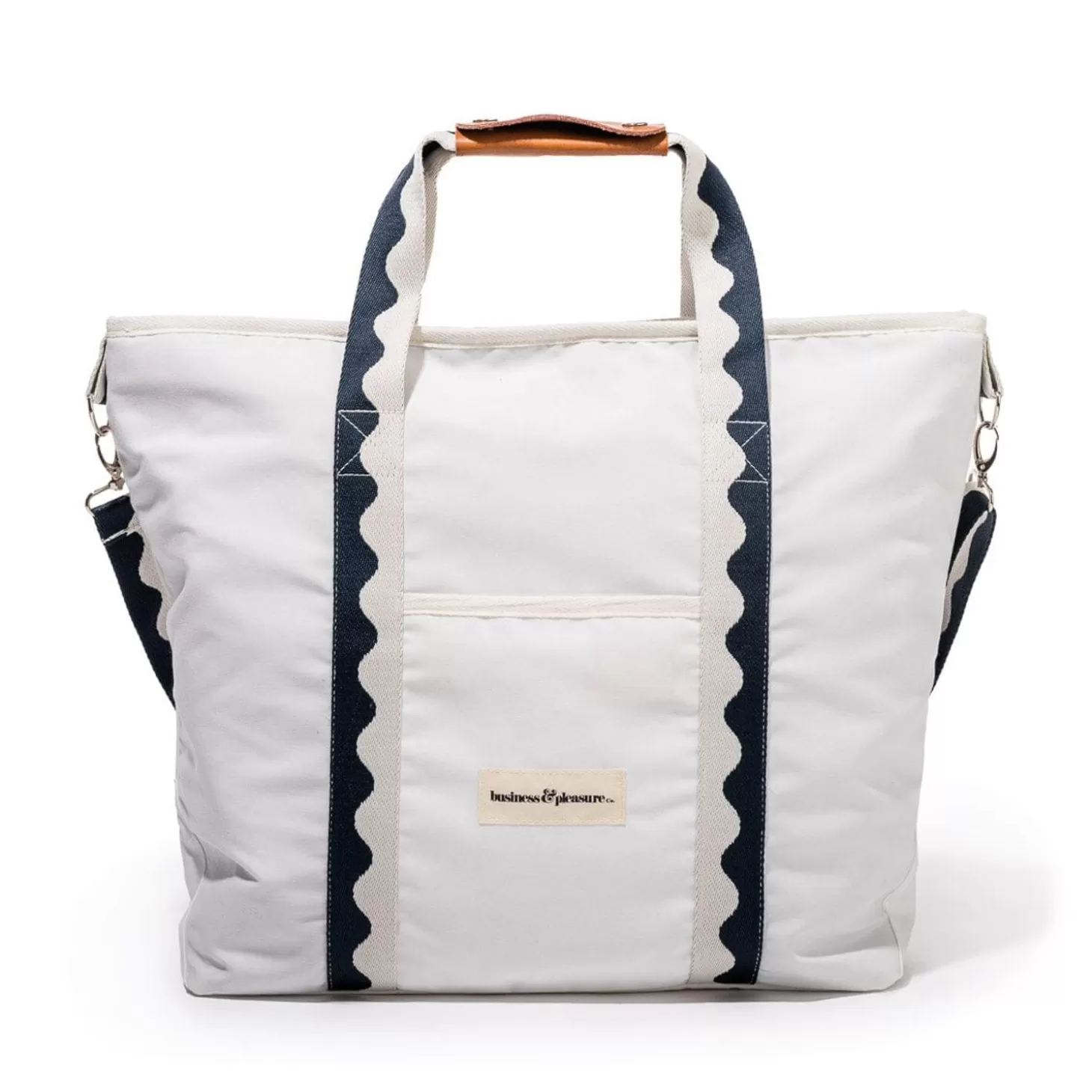 Cooler Tote Bags>Business & Pleasure Co. The Premium Cooler Tote Bag - Rivie White