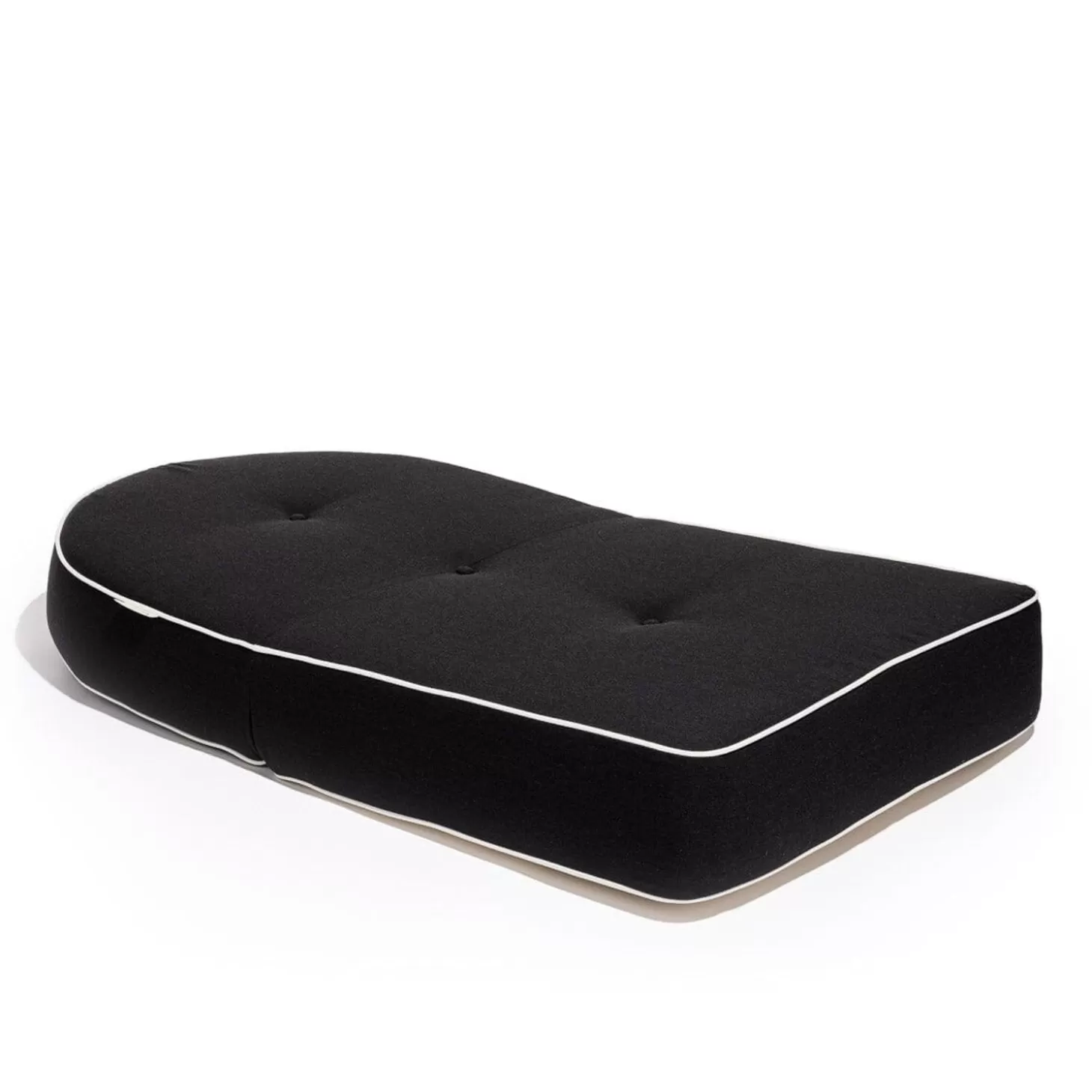 Outdoor Cushions>Business & Pleasure Co. The Reclining Pillow Lounger - Rivie Black