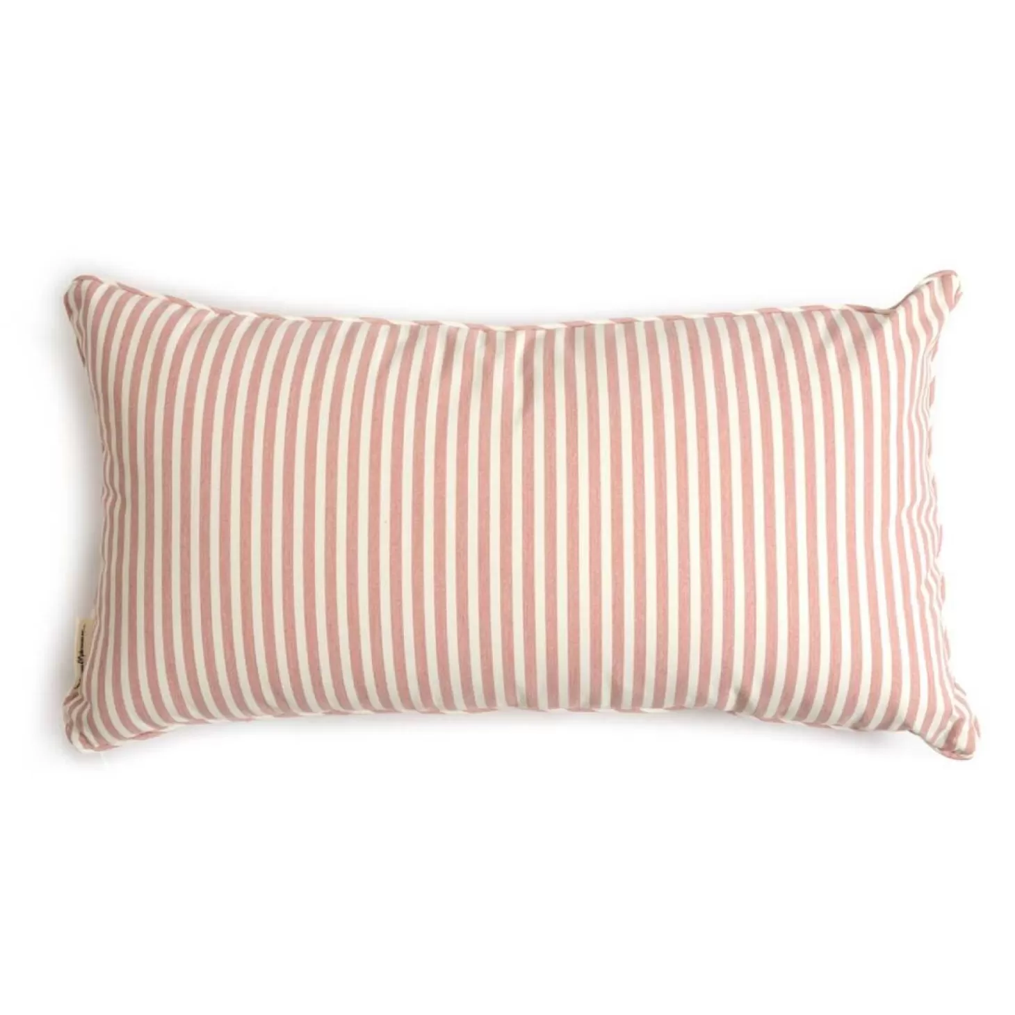 Outdoor Cushions>Business & Pleasure Co. The Rectangle Throw Pillow - Lauren'S Pink Stripe