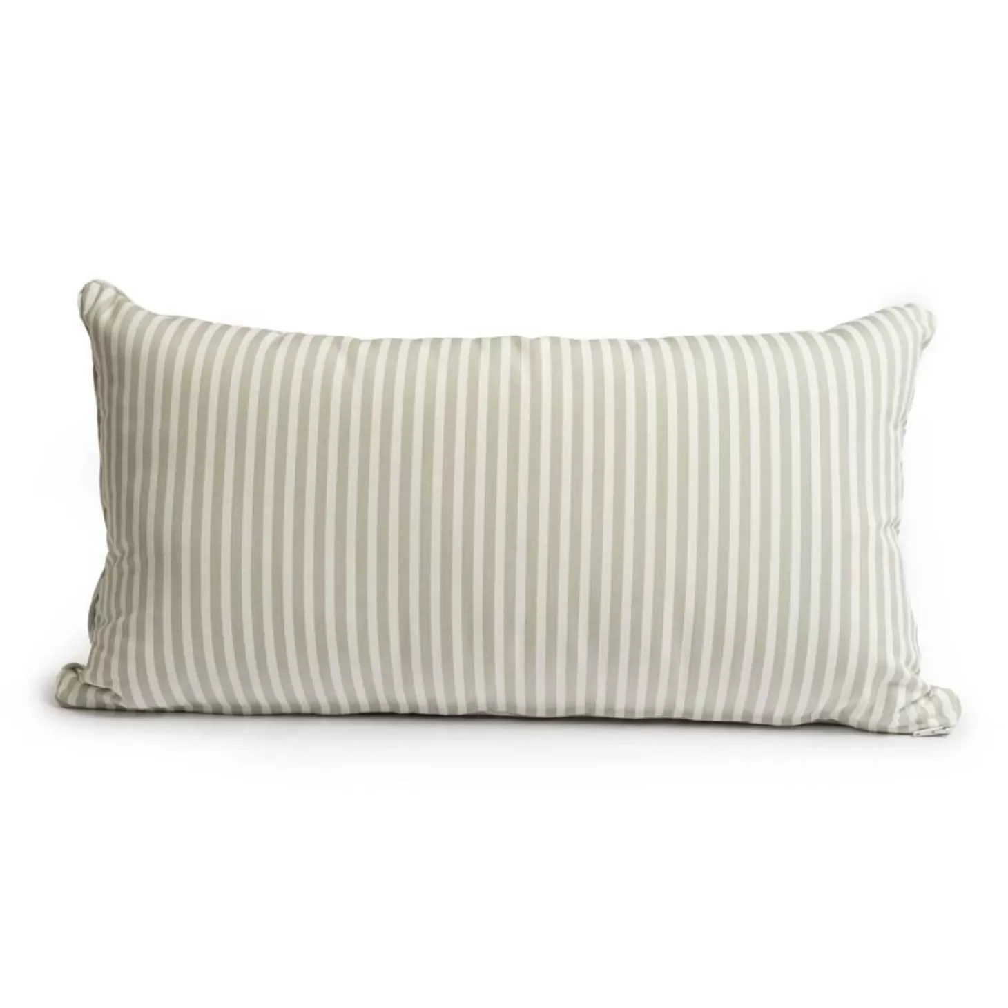 Outdoor Cushions>Business & Pleasure Co. The Rectangle Throw Pillow - Lauren'S Sage Stripe