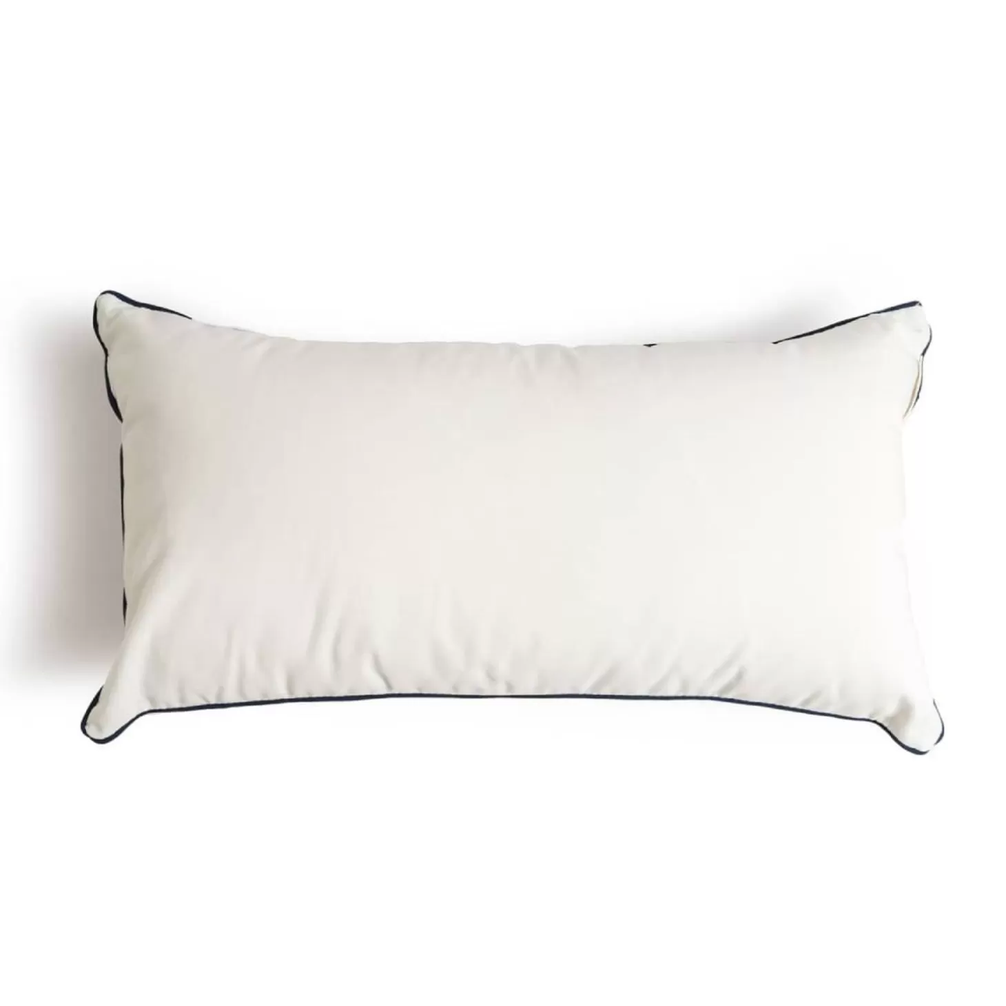 Outdoor Cushions>Business & Pleasure Co. The Rectangle Throw Pillow - Rivie White