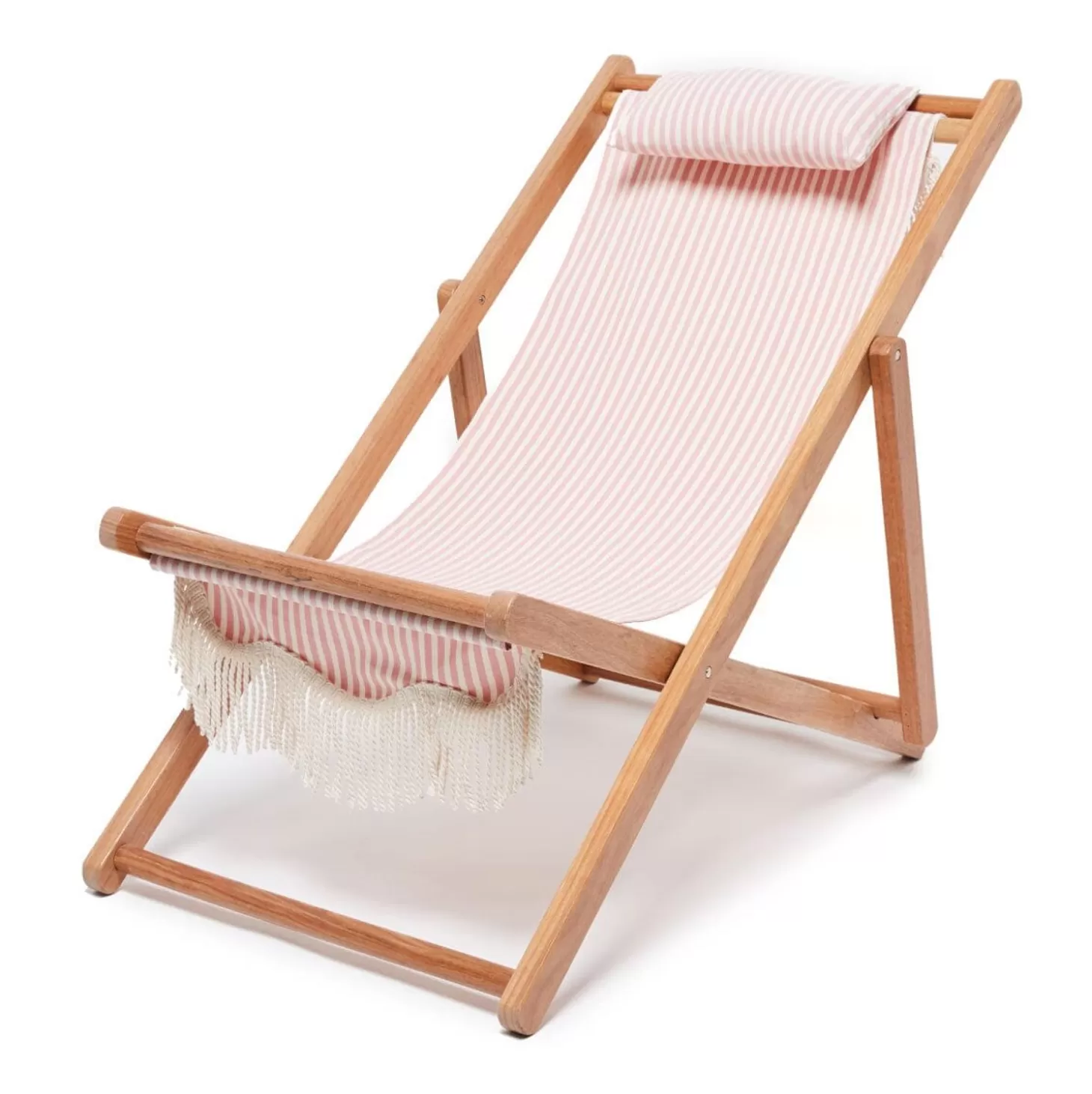 Sling Chairs>Business & Pleasure Co. The Sling Chair - Lauren'S Pink Stripe