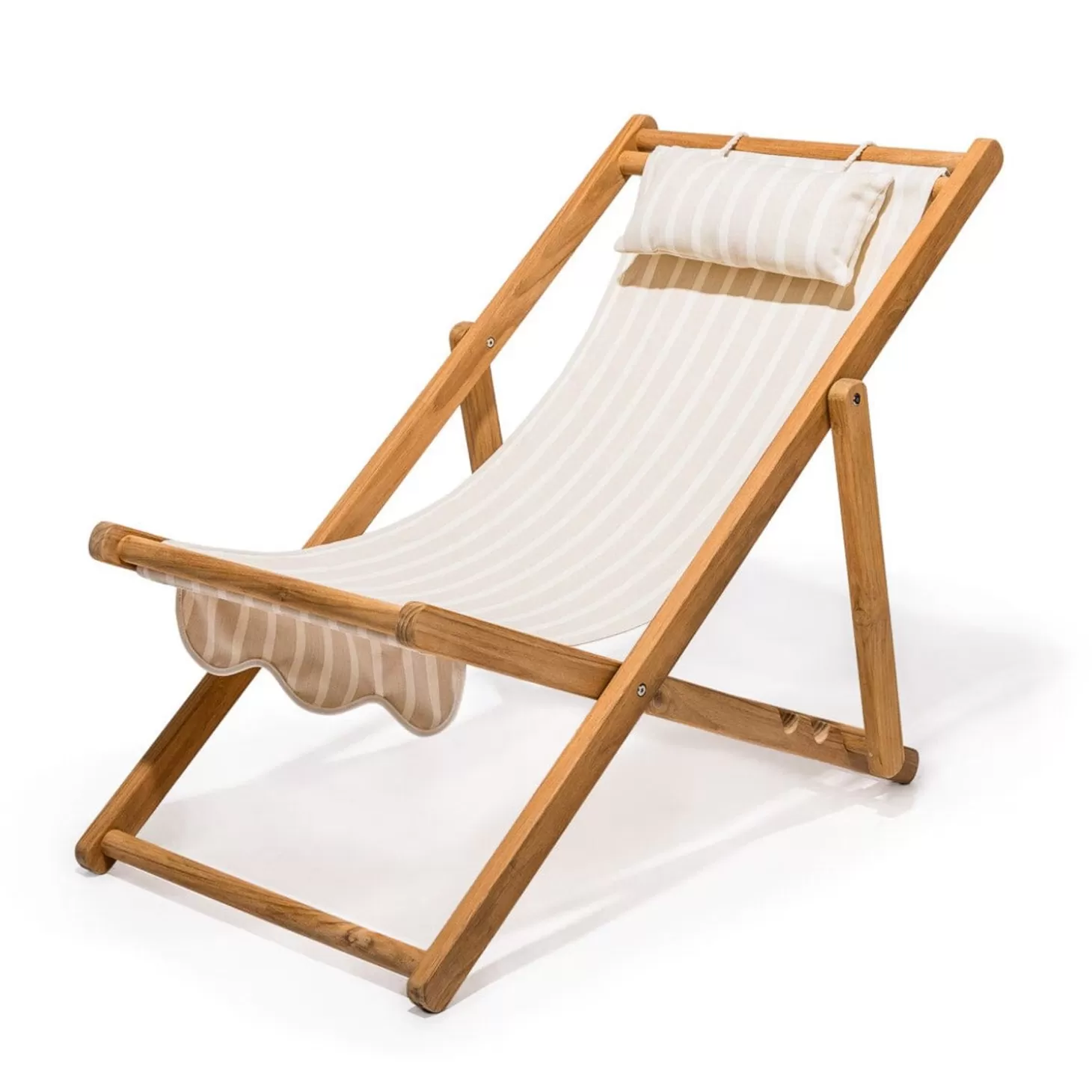 Sling Chairs>Business & Pleasure Co. The Sling Chair - Monaco Natural Stripe