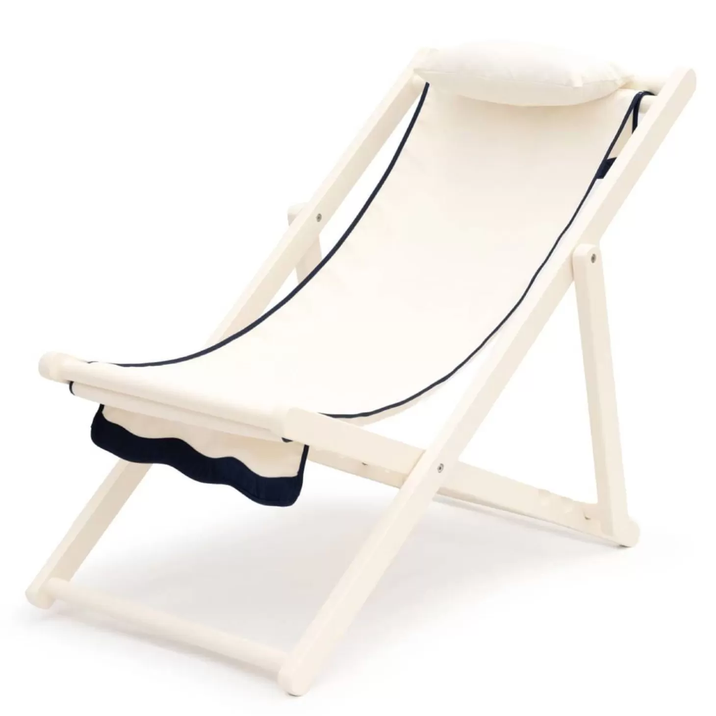 Sling Chairs>Business & Pleasure Co. The Sling Chair - Rivie White