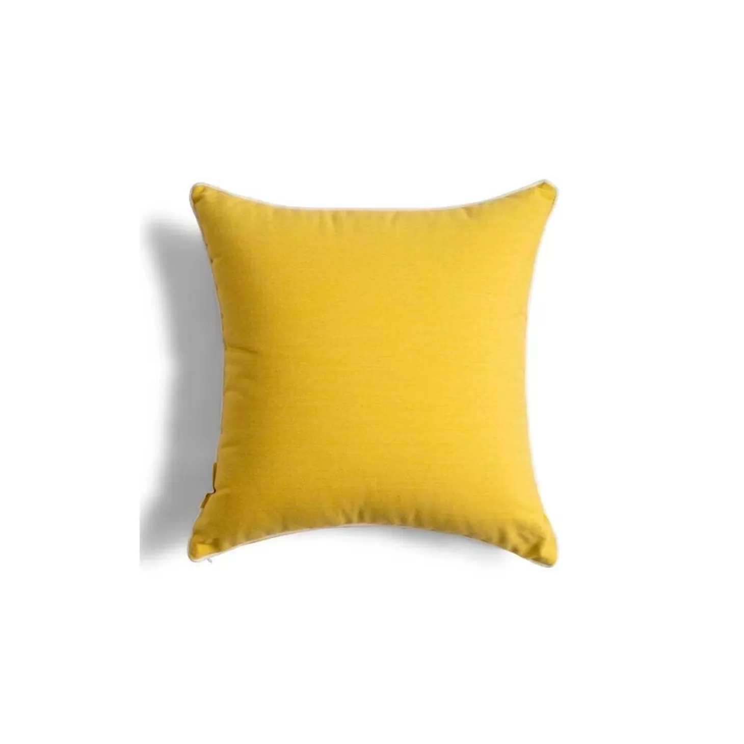 Outdoor Cushions>Business & Pleasure Co. The Small Square Throw Pillow - Rivie Mimosa