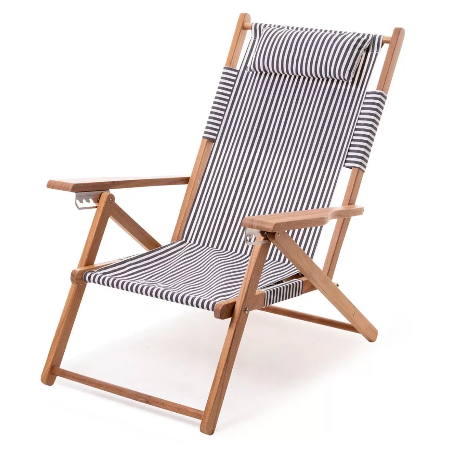 Tommy Chairs>Business & Pleasure Co. The Tommy Chair - Lauren'S Navy Stripe